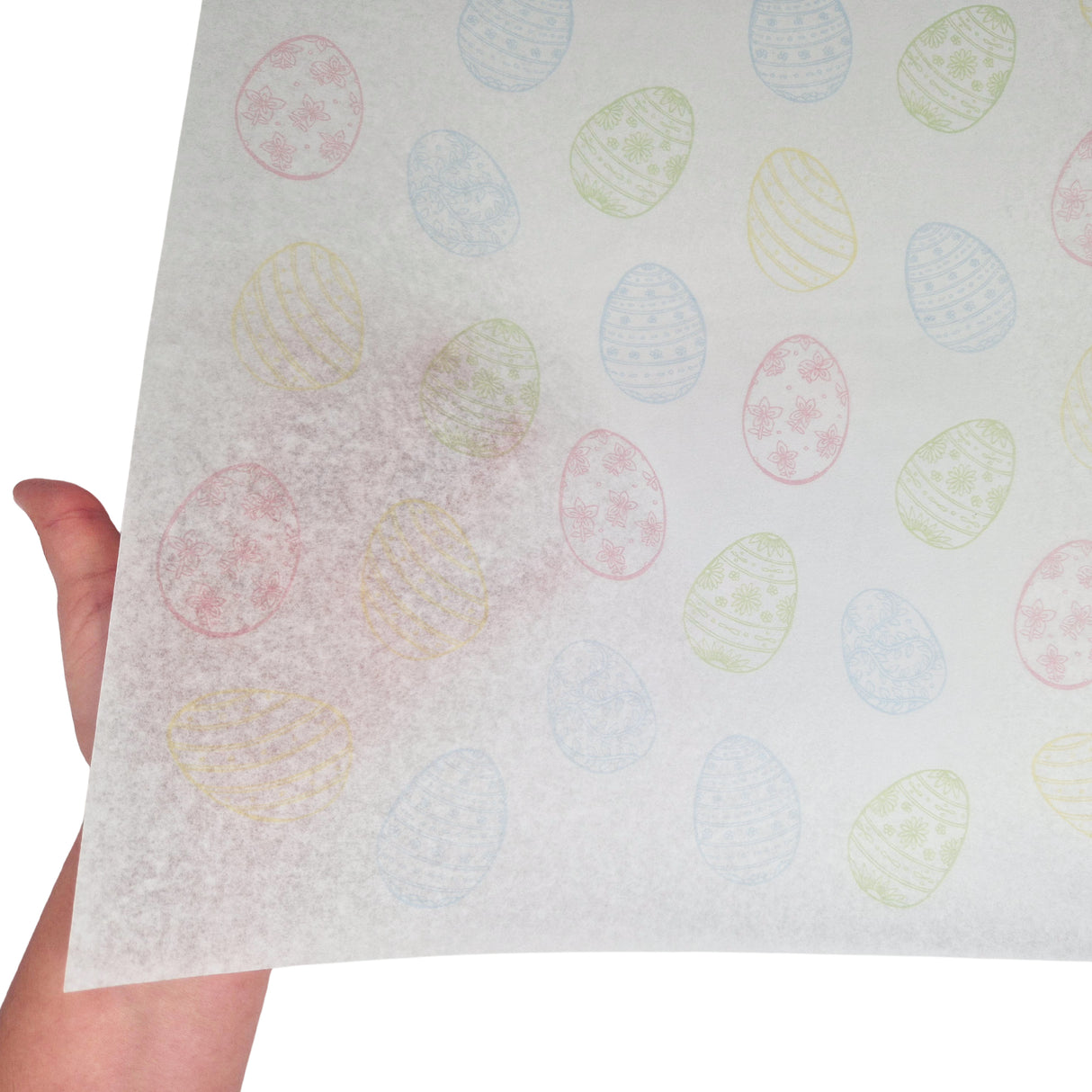 Pastel Egg Delight Easter tissue paper 28g – size 50x75cm