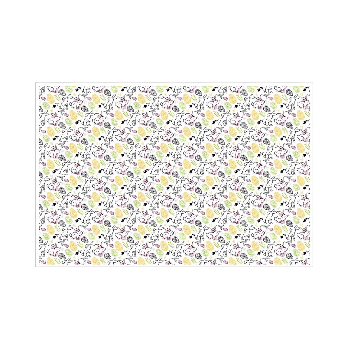 Colorful Bunny Meadow Easter tissue paper 28g – size 50x75cm