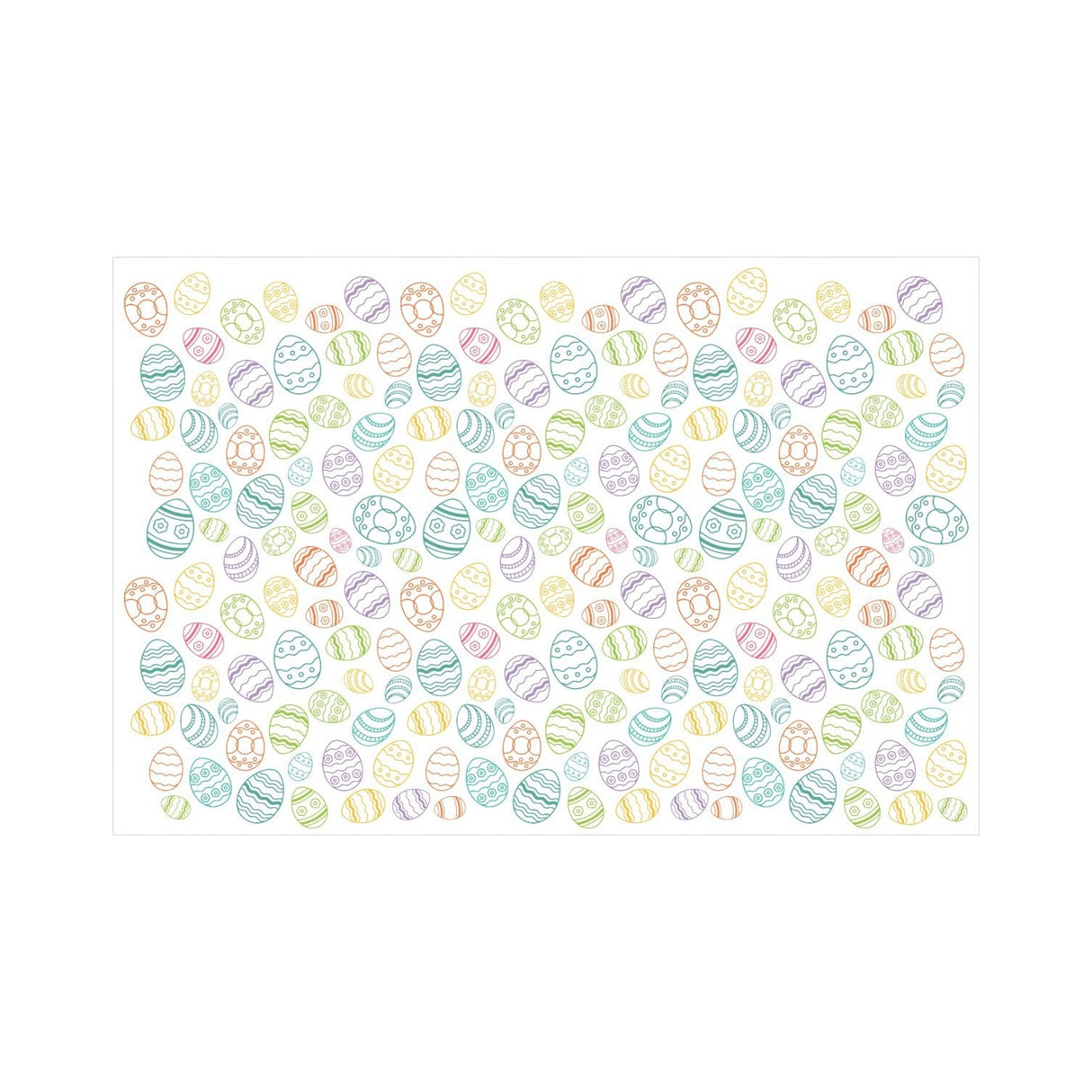 Sweet Egg Parade Easter tissue paper 28g – size 50x75cm