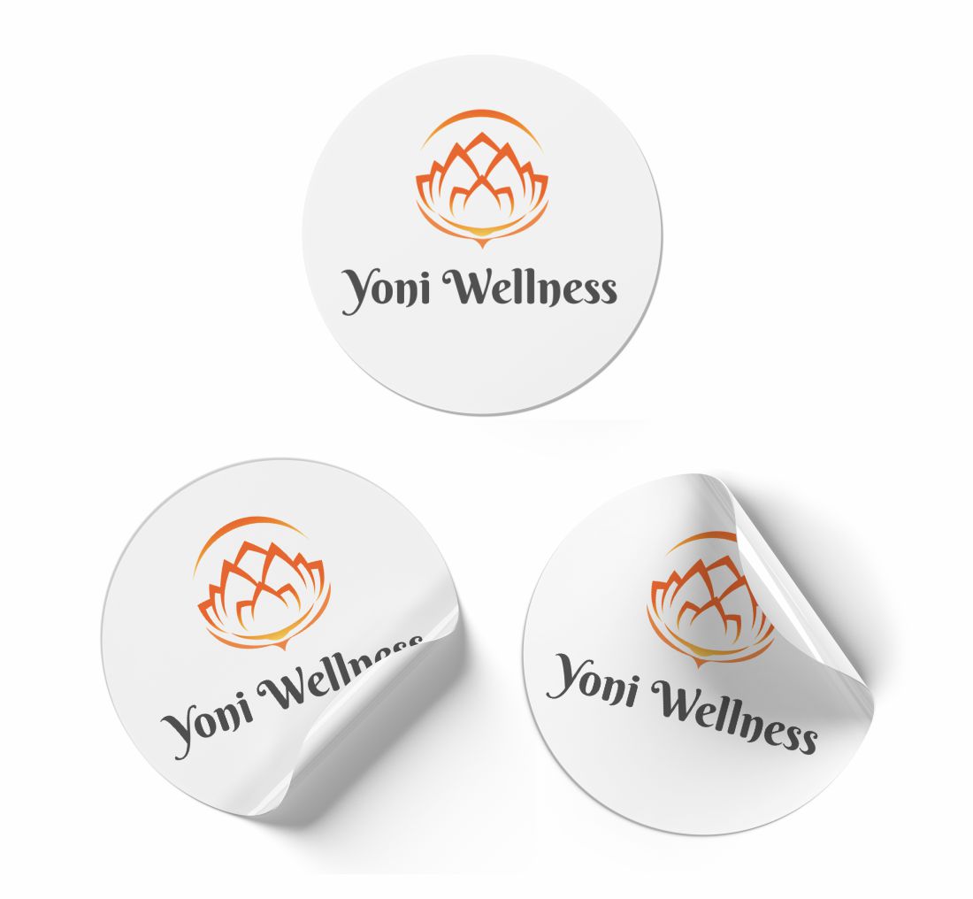 Self-Adhesive Label/Sticker With Personalization - Diameter 3cm