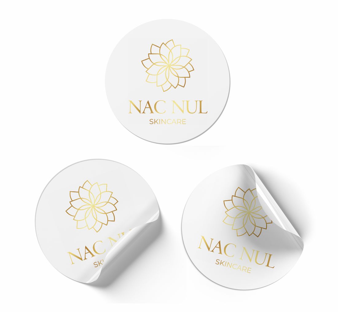 Self-Adhesive Label/Sticker With Personalization - Diameter 3cm