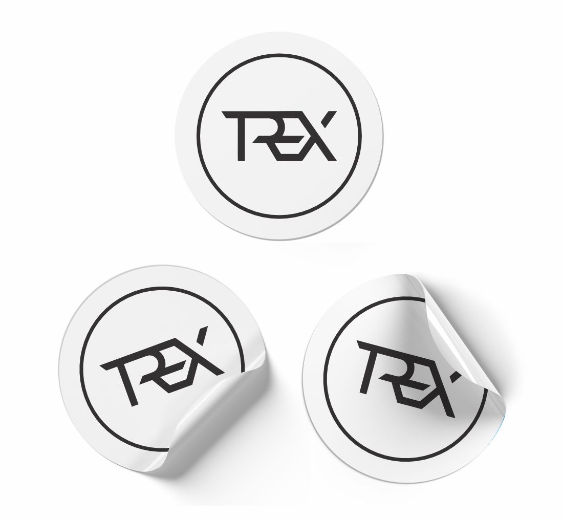 Self-Adhesive Label/Sticker With Personalization - Diameter 3cm