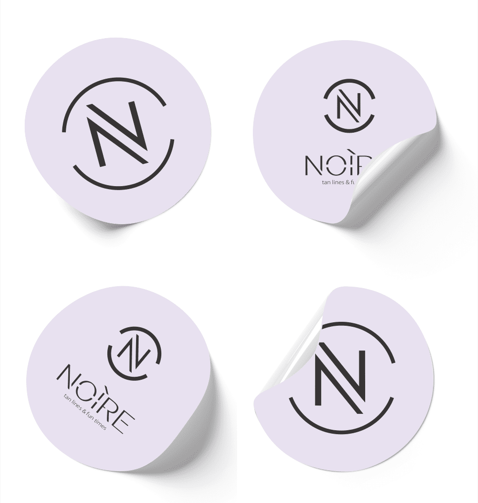 Self-Adhesive Label/Sticker With Personalization - Diameter 3cm