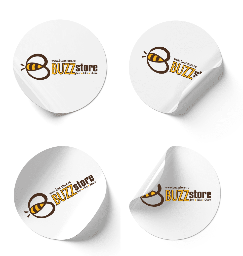 Self-adhesive sticker - model 10