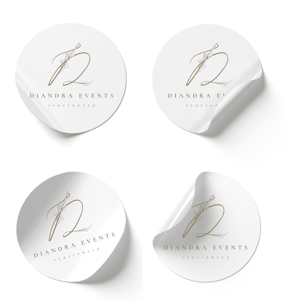 Self-adhesive sticker - model 11