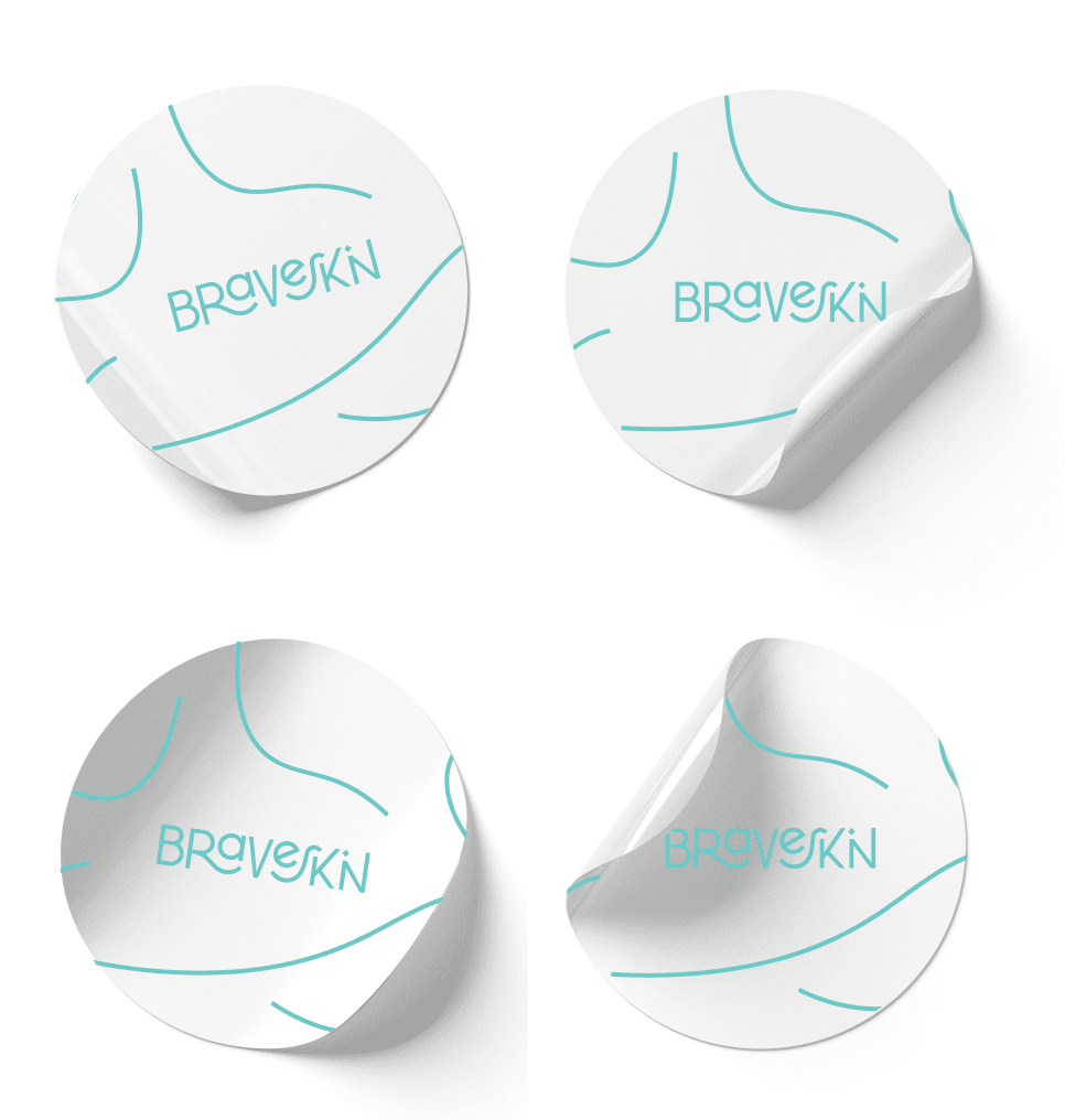 Self-adhesive sticker - model 12