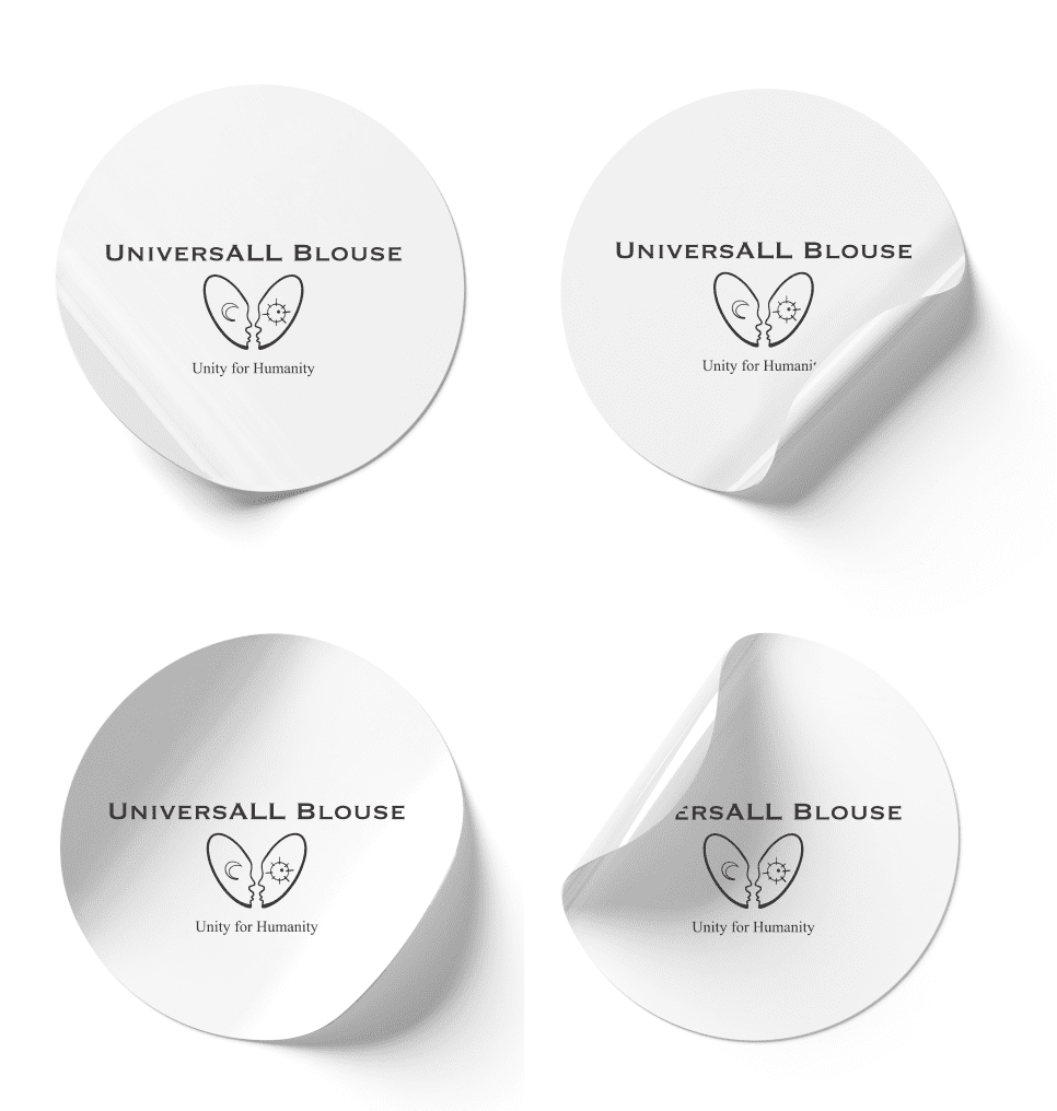 Self-adhesive sticker - model 6