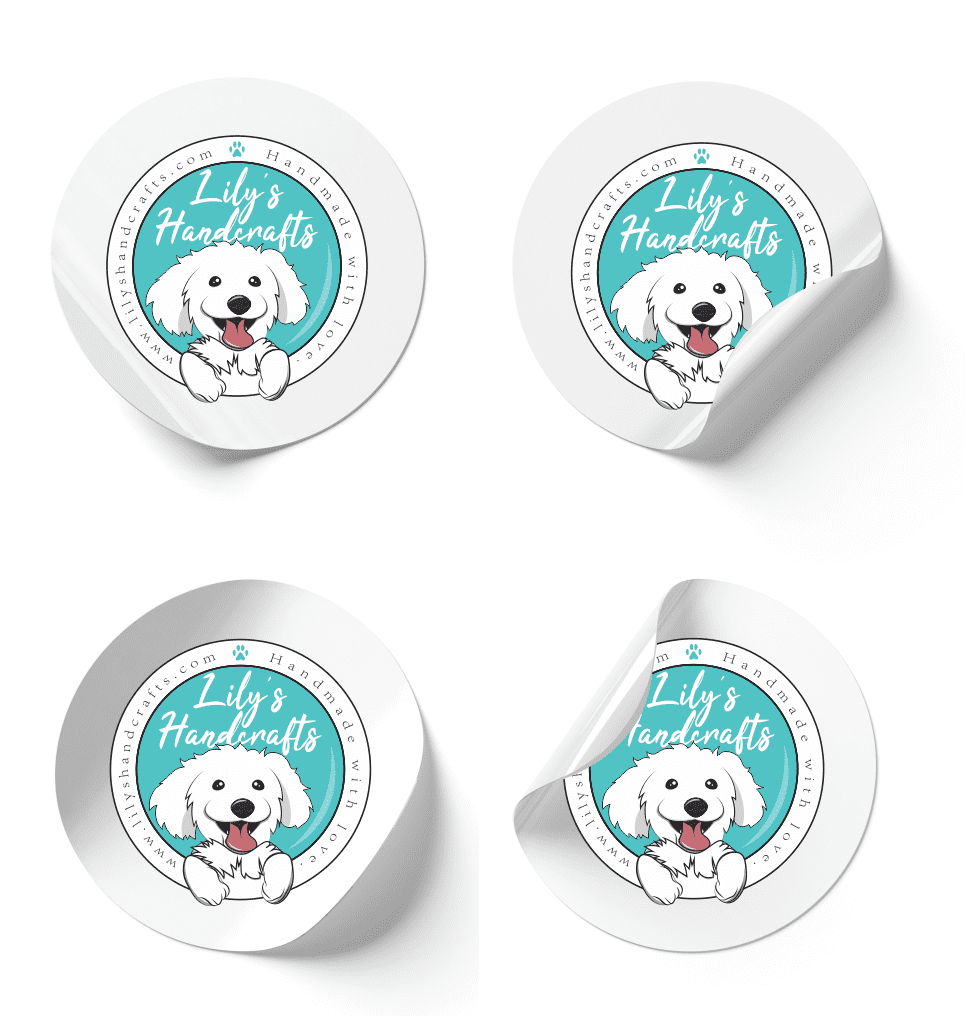 Self-adhesive sticker - model 8