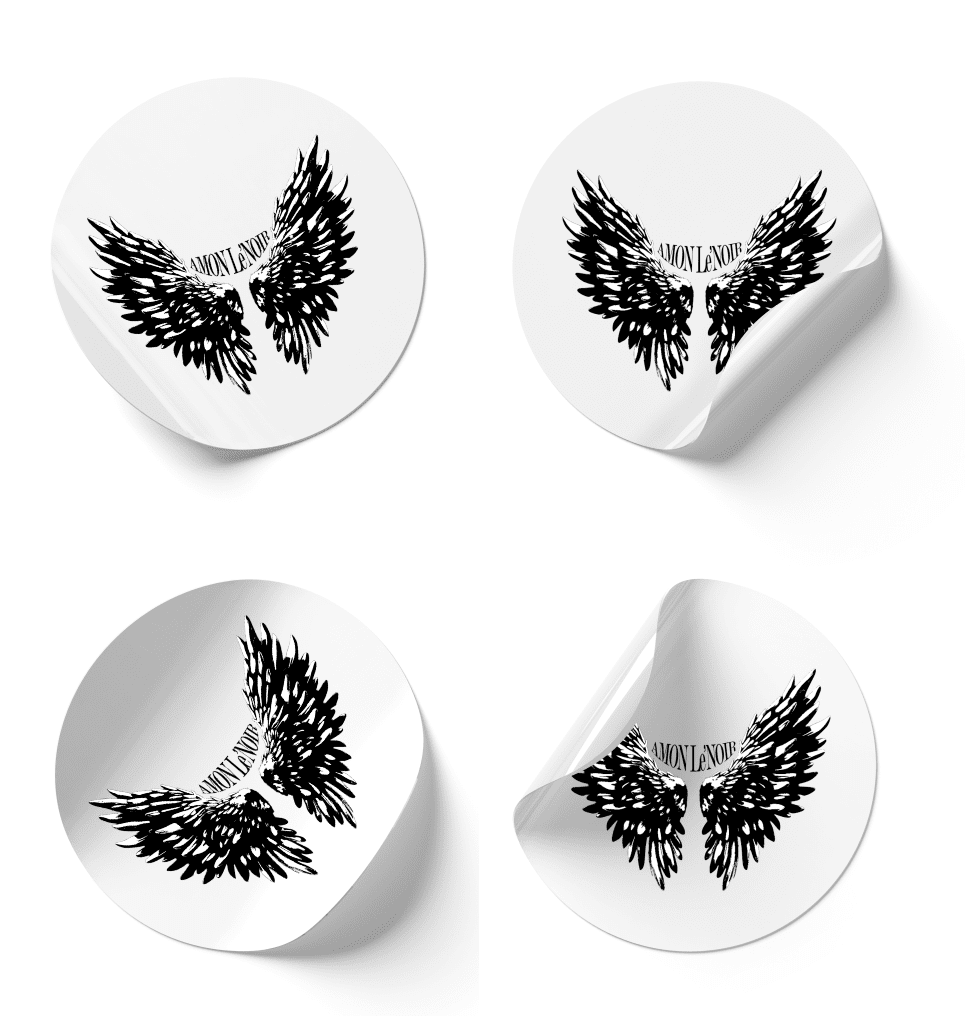 Self-adhesive sticker - model 9