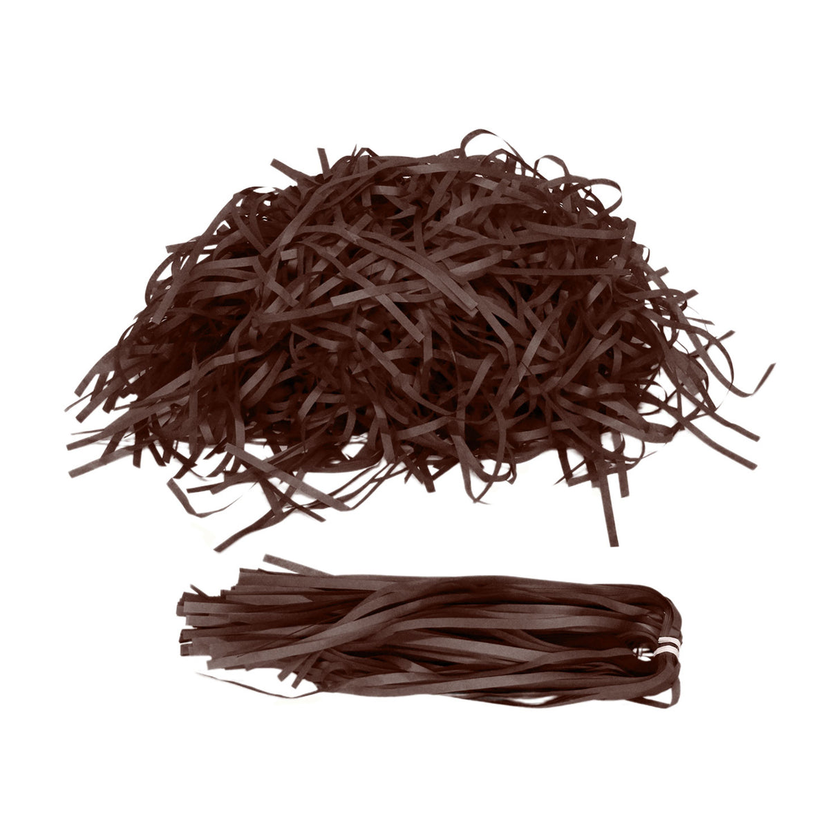 Chockolate Brown shredded tissue paper for gift packaging