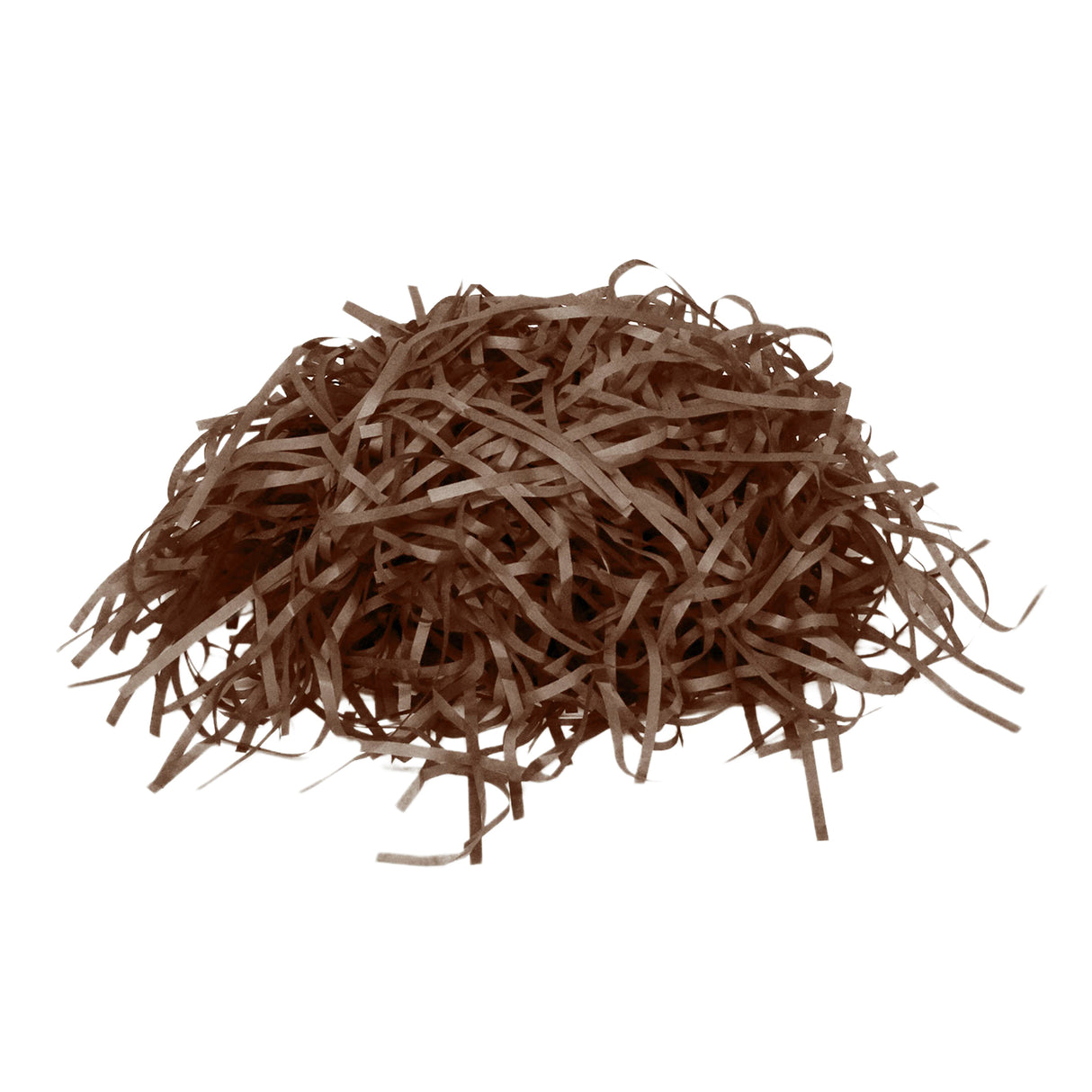 Chockolate Brown tissue paper shred filler for gift boxes