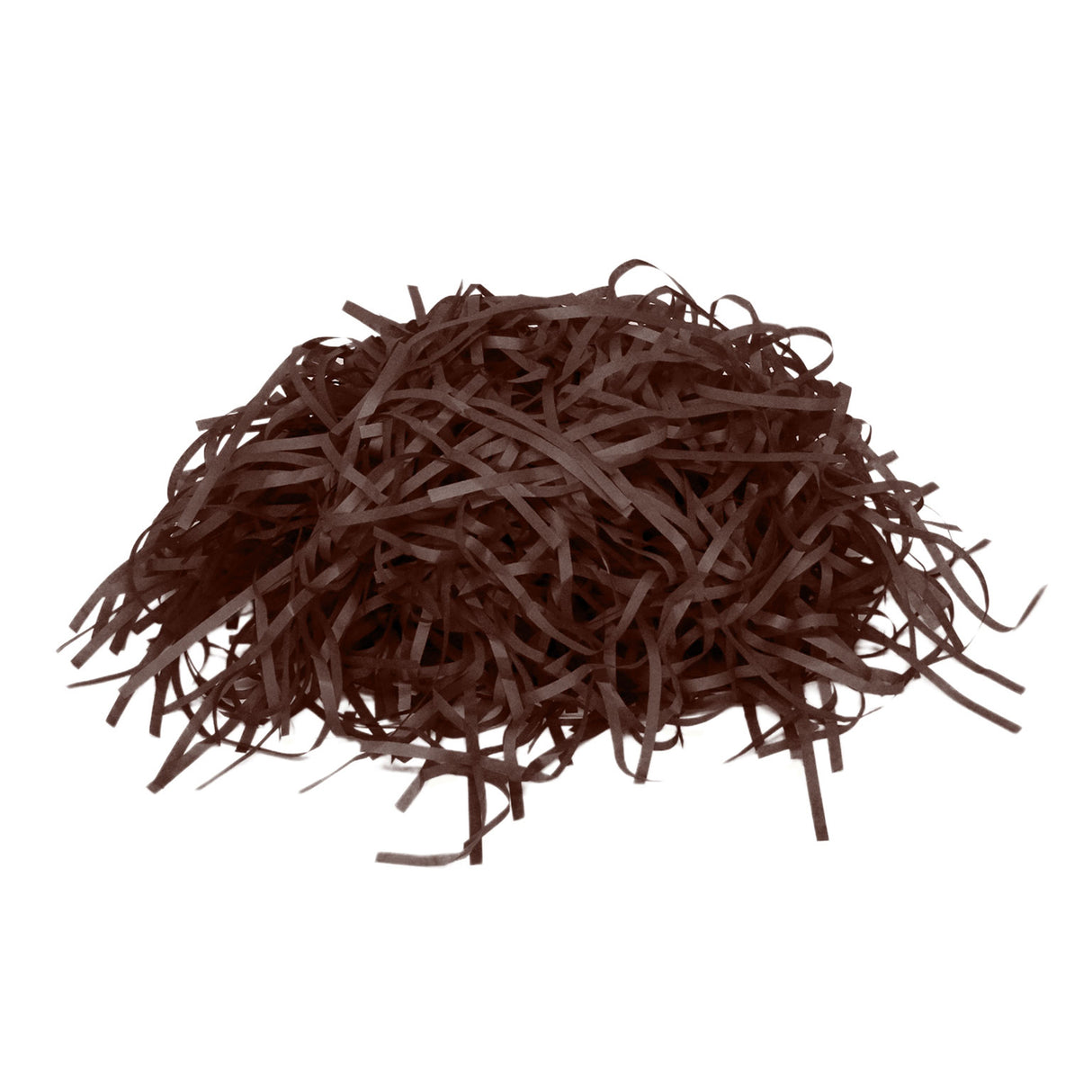 Chockolate Brown tissue paper shred filler for gift boxes