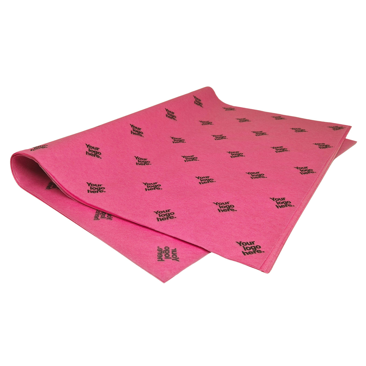 Custom tissue paper dark-pink, ream of sheets 17gsm – size 50x75cm