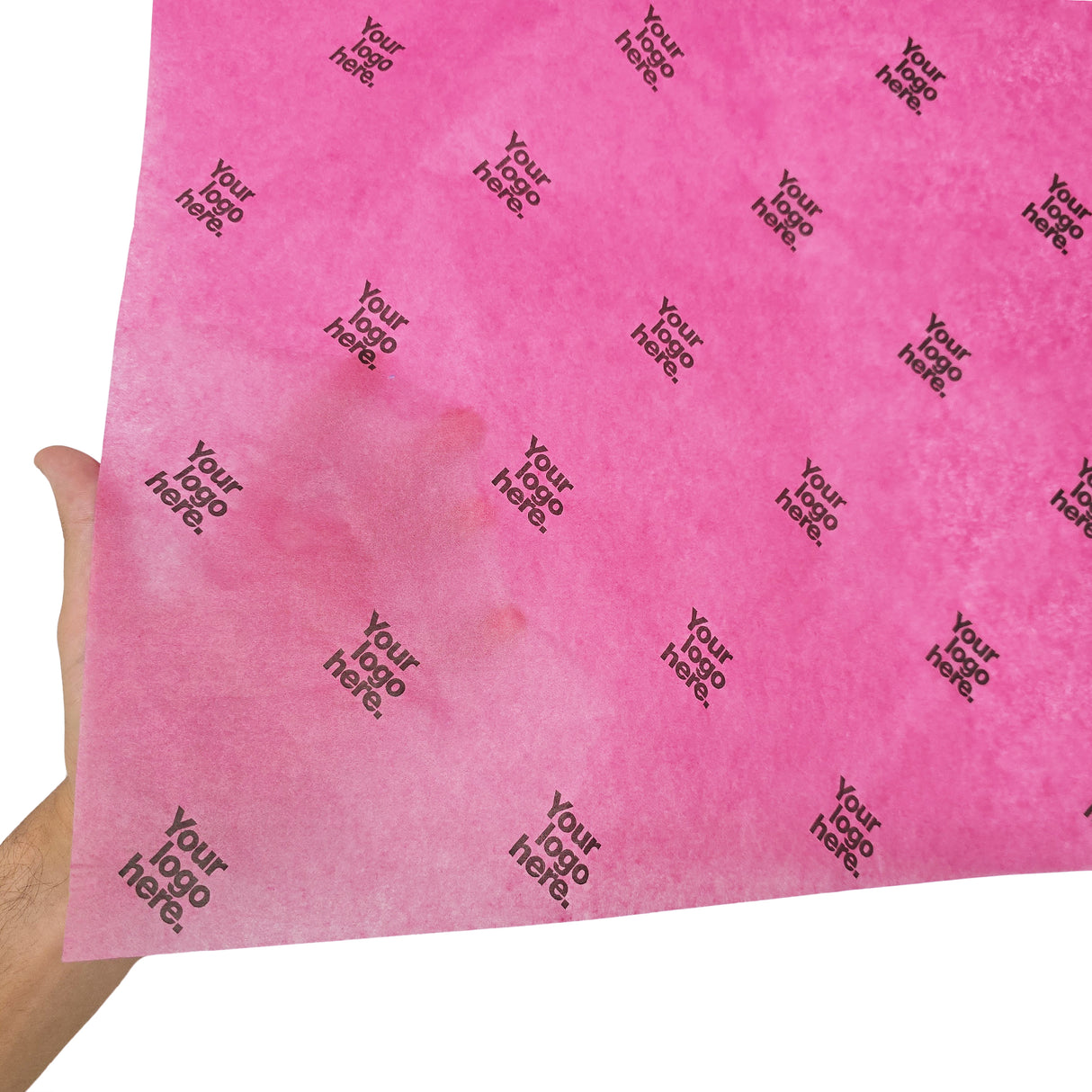 Custom tissue paper fuchsia-pink, texture and transparency, 17gsm – size 50x75cm