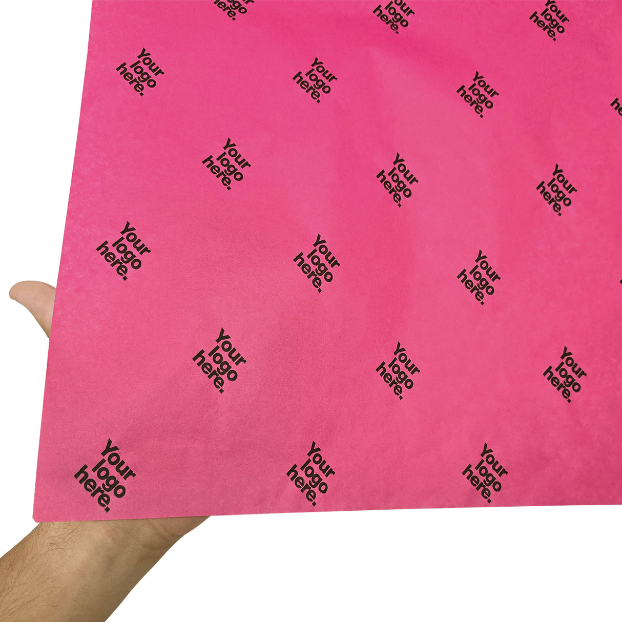 Custom tissue paper fuchsia, texture and transparency, 28gsm – size 50x75cm