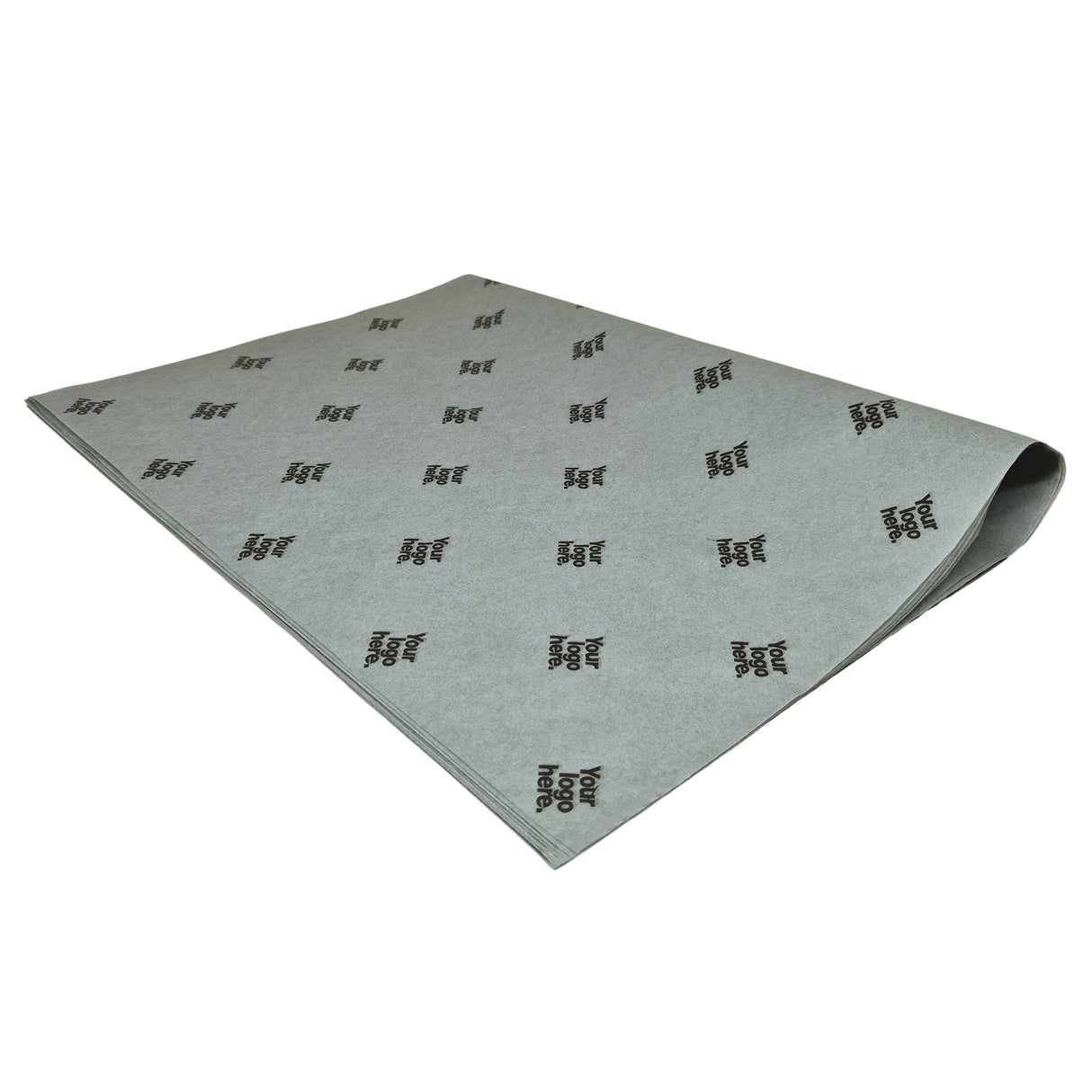 Custom tissue paper grey, ream of sheets 17gsm – size 50x75cm