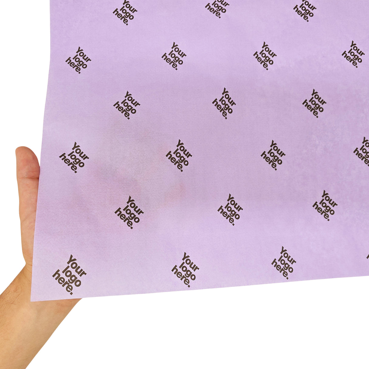 Custom tissue paper lavender, texture and transparency, 28gsm – size 50x75cm