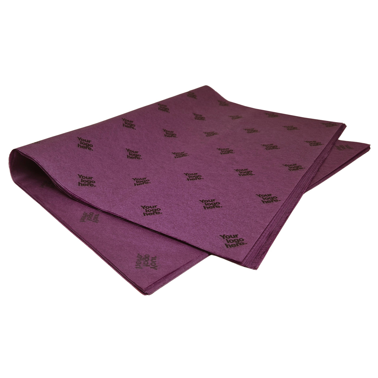 Custom tissue paper violet, ream of sheets 17gsm – size 50x75cm