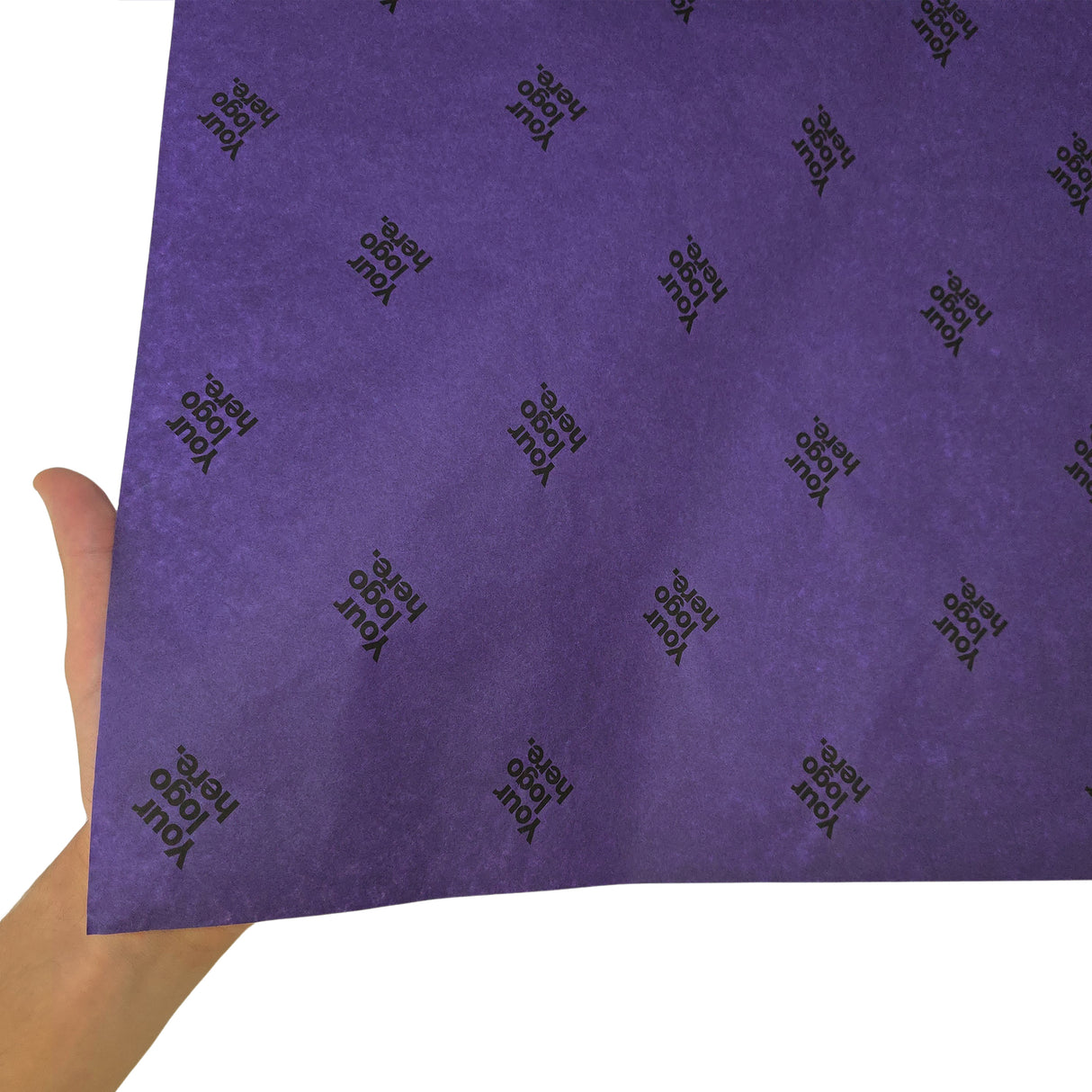 Custom tissue paper violet, texture and transparency, 28gsm – size 50x75cm