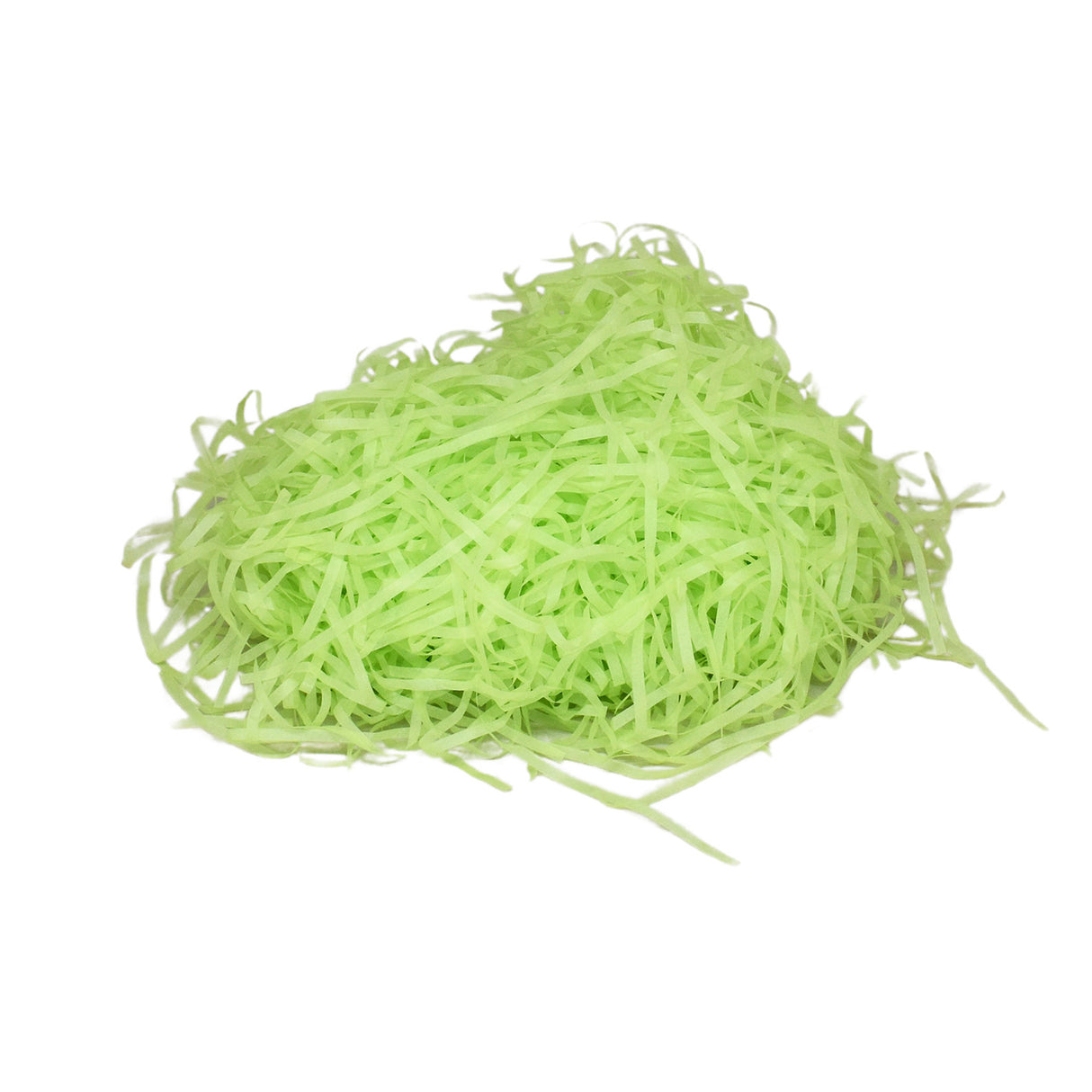 Lime Green tissue paper shred filler for gift boxes
