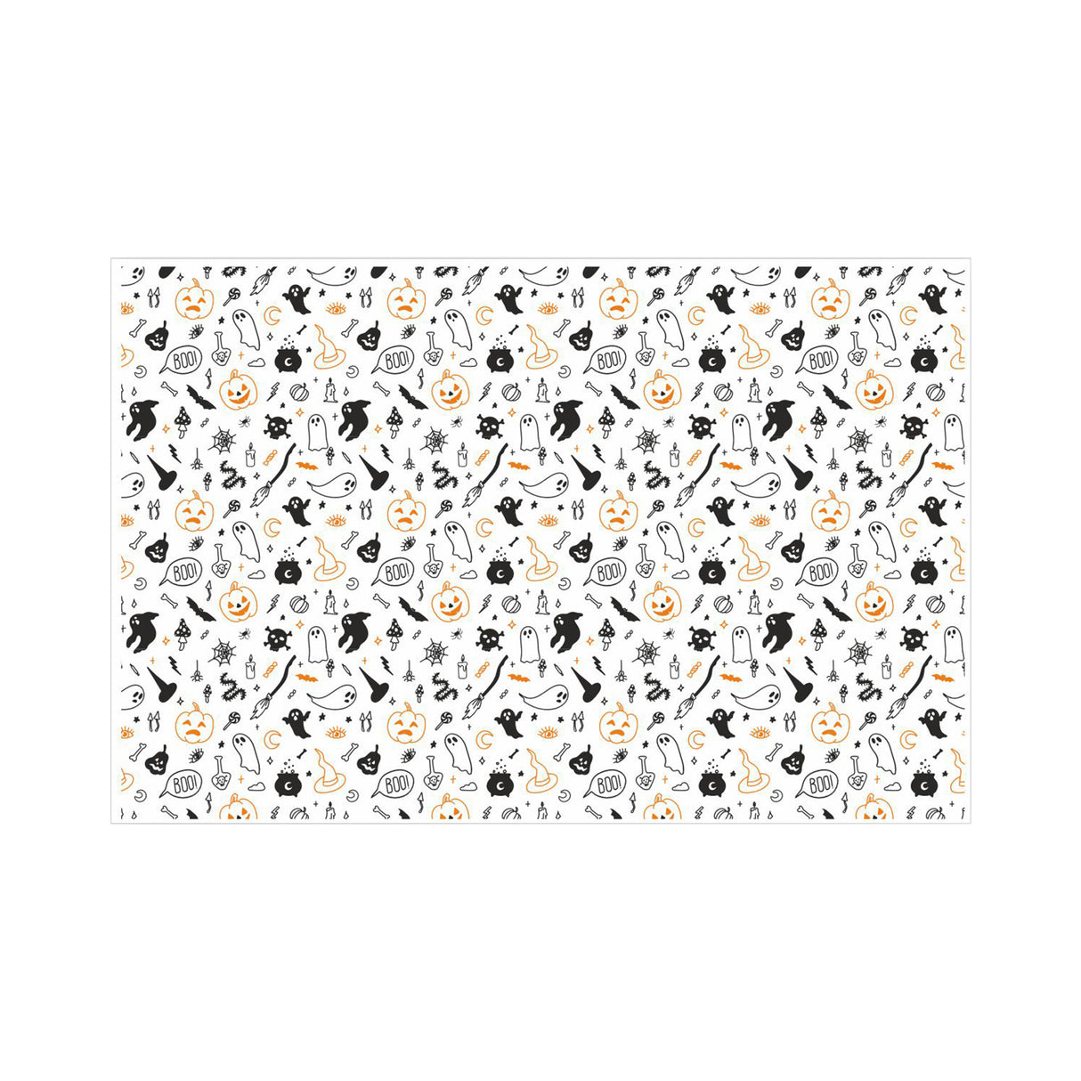 Tissue paper Boo Crew, open sheet, 17gsm – size 50x75cm