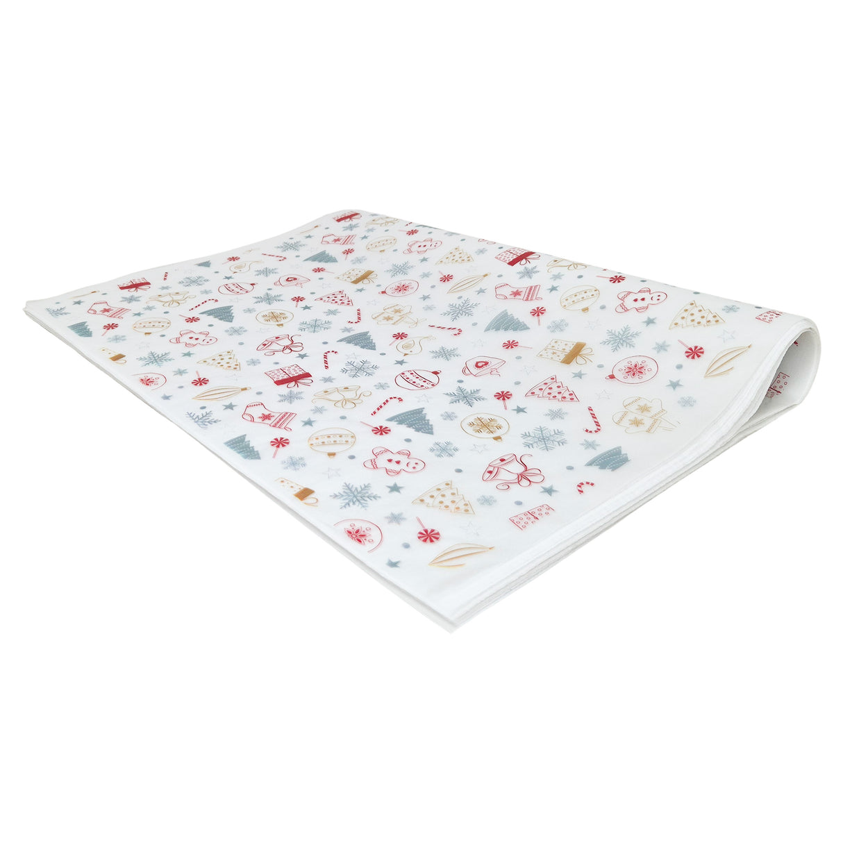 Tissue paper Candy Chaos Christmas, ream of folded sheets 17gsm – size 50x75cm