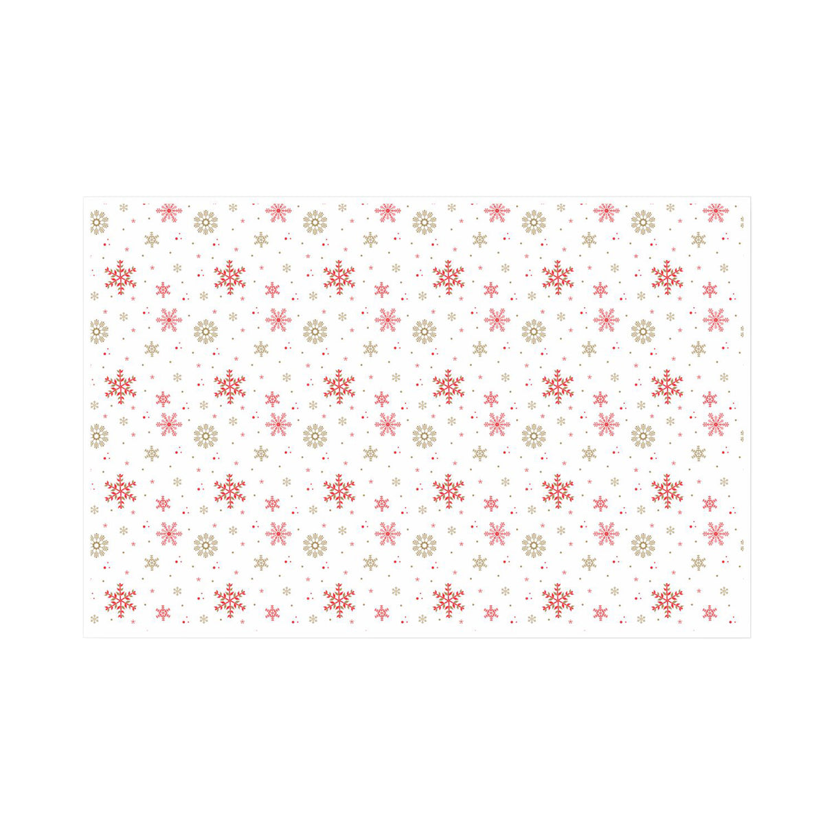 Tissue paper Crimson Crystals Christmas, open sheet, 28gsm – size 50x75cm