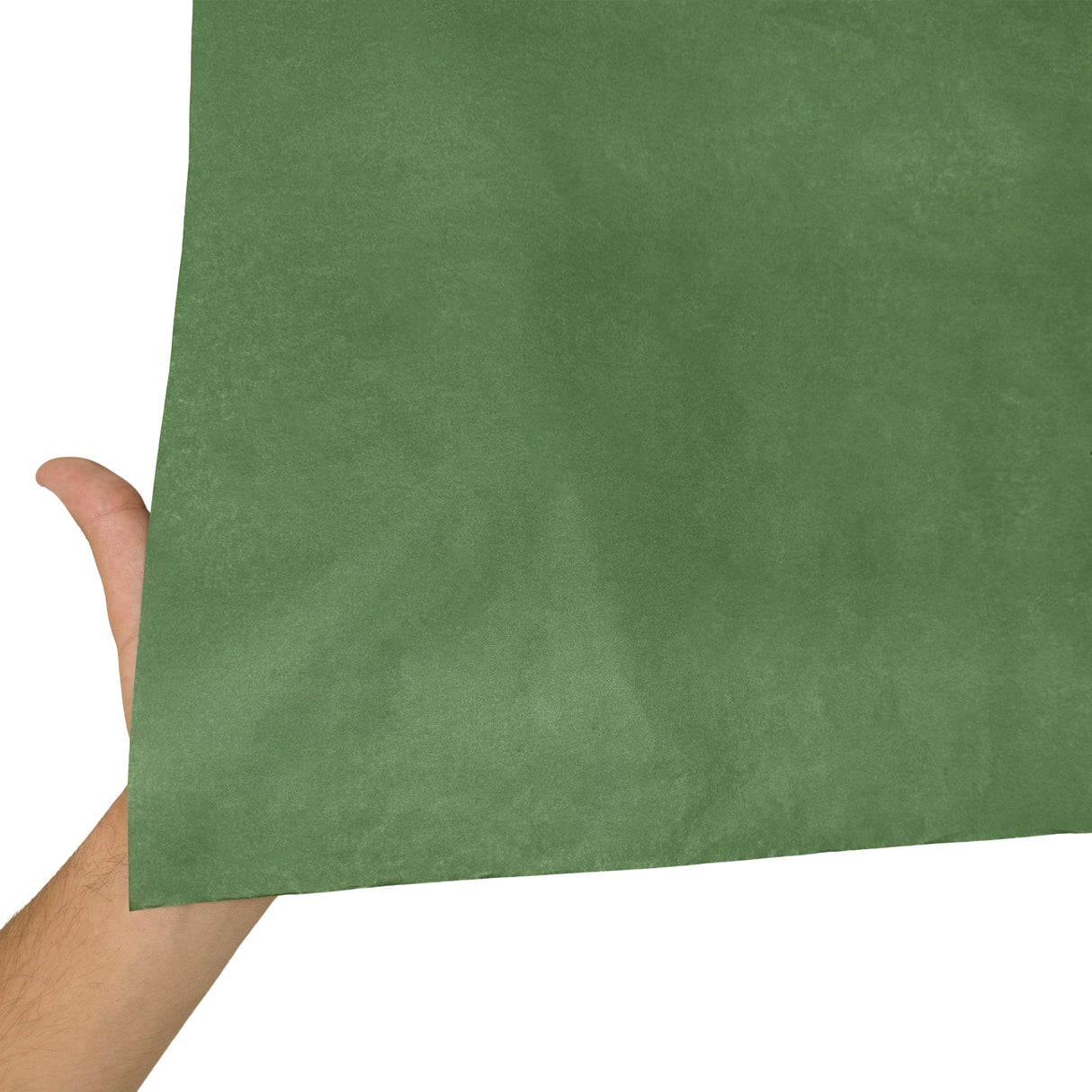 Plain tissue paper dark-green, texture and transparency, 28gsm – size 50x75cm