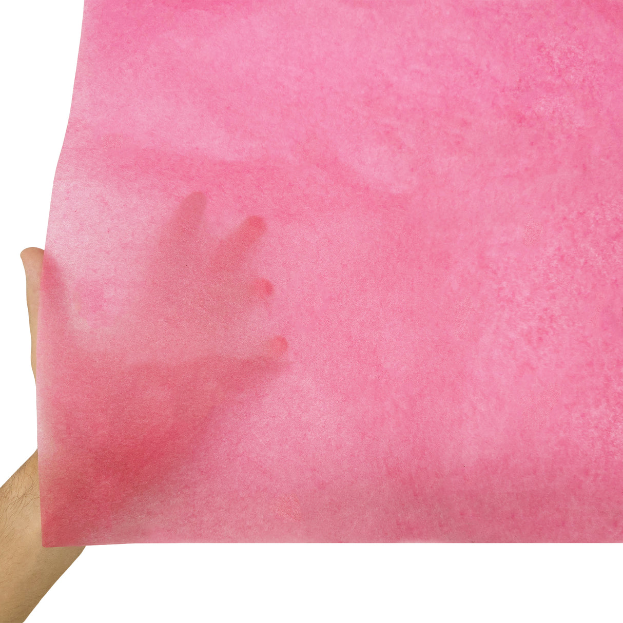 Plain tissue paper dark-pink, texture and transparency, 17gsm – size 50x75cm