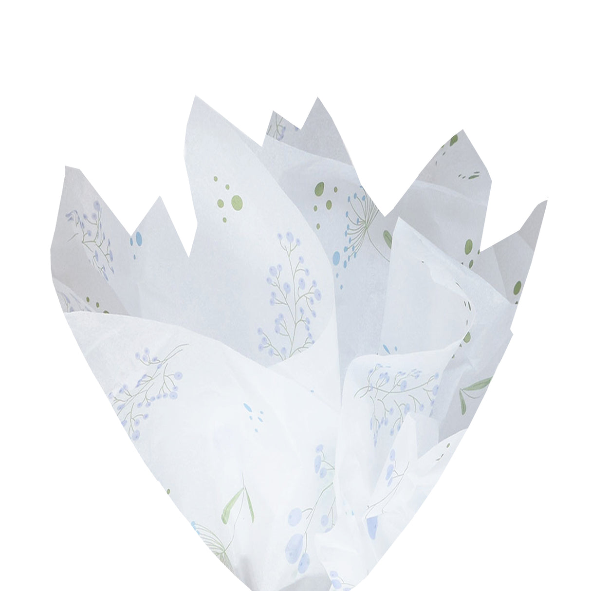 Tissue paper Fresh Lavender, fan arrangement, 17gsm – size 50x75cm