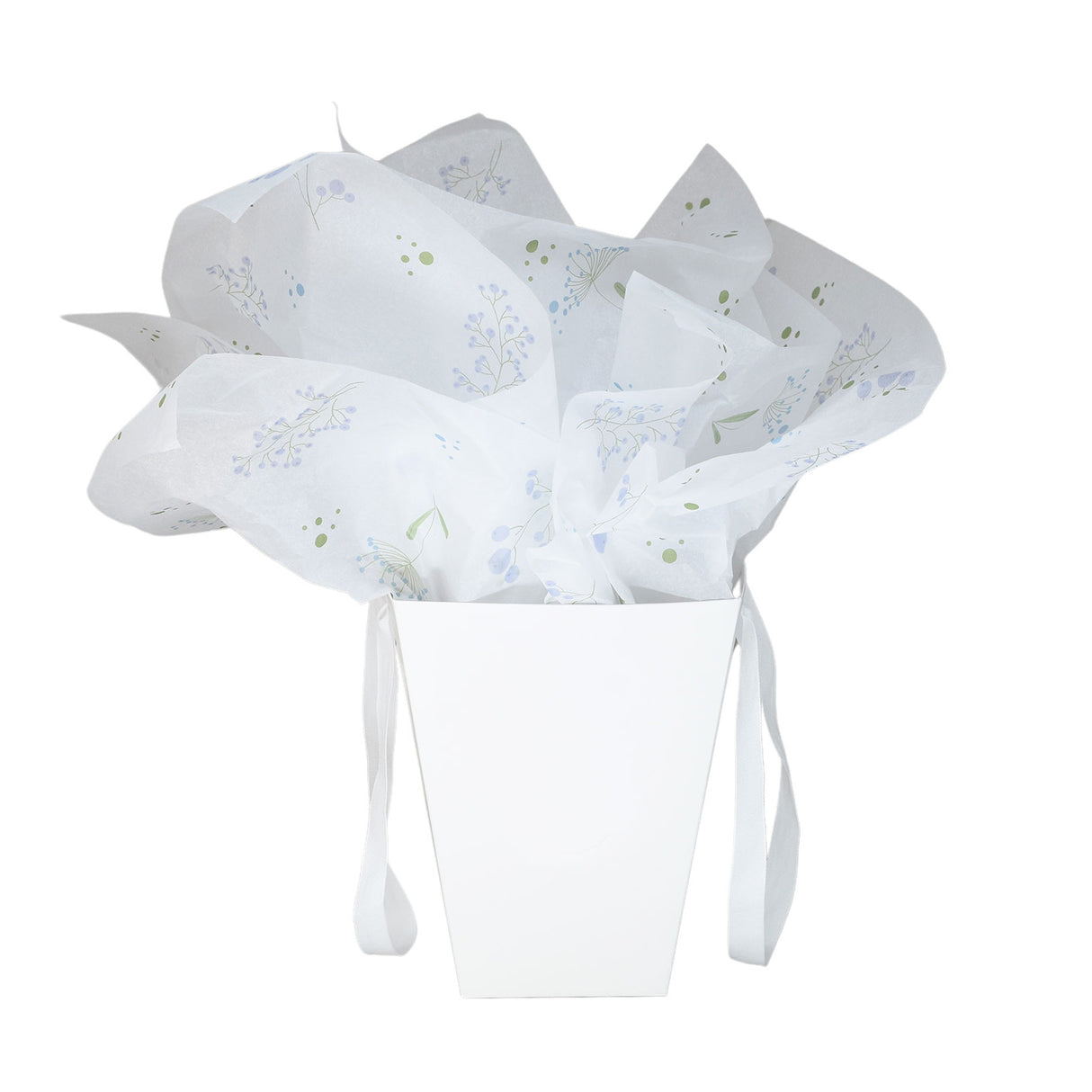 Tissue paper Fresh Lavender, placed in a paper bag, 17gsm – size 50x75cm