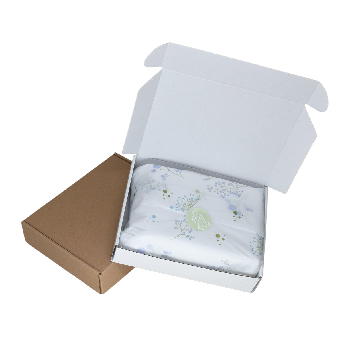 Tissue paper Fresh Lavender, placed in a transport box, 17gsm – size 50x75cm