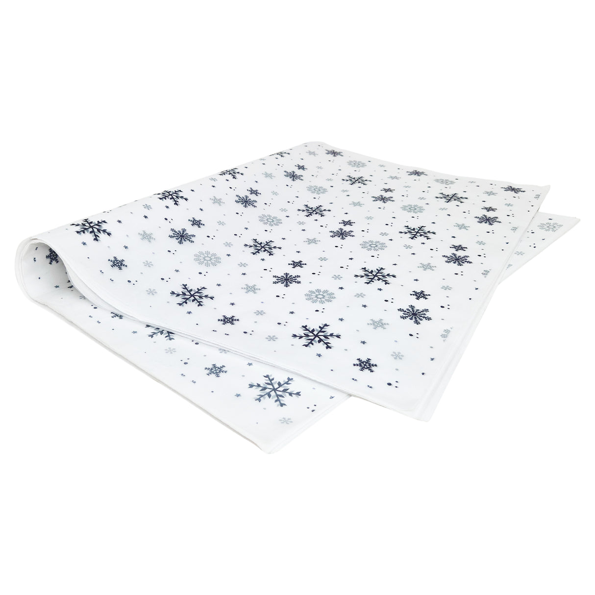 Tissue paper Frosty Midnight Christmas, ream of sheets 17gsm – size 50x75cm