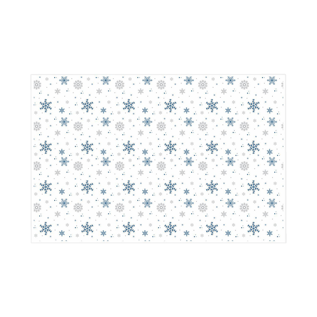 Tissue paper Frosty Midnight Christmas, open sheet, 28gsm – size 50x75cm