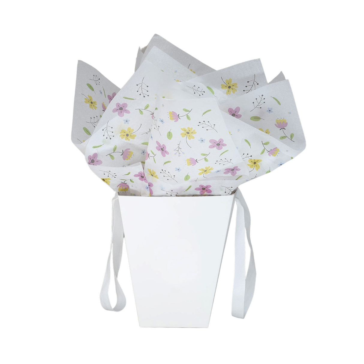 Tissue paper Garden Joy, placed in a paper bag, 17gsm – size 50x75cm