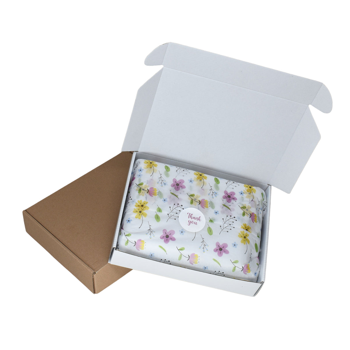 Tissue paper Garden Joy, placed in a transport box, 17gsm – size 50x75cm