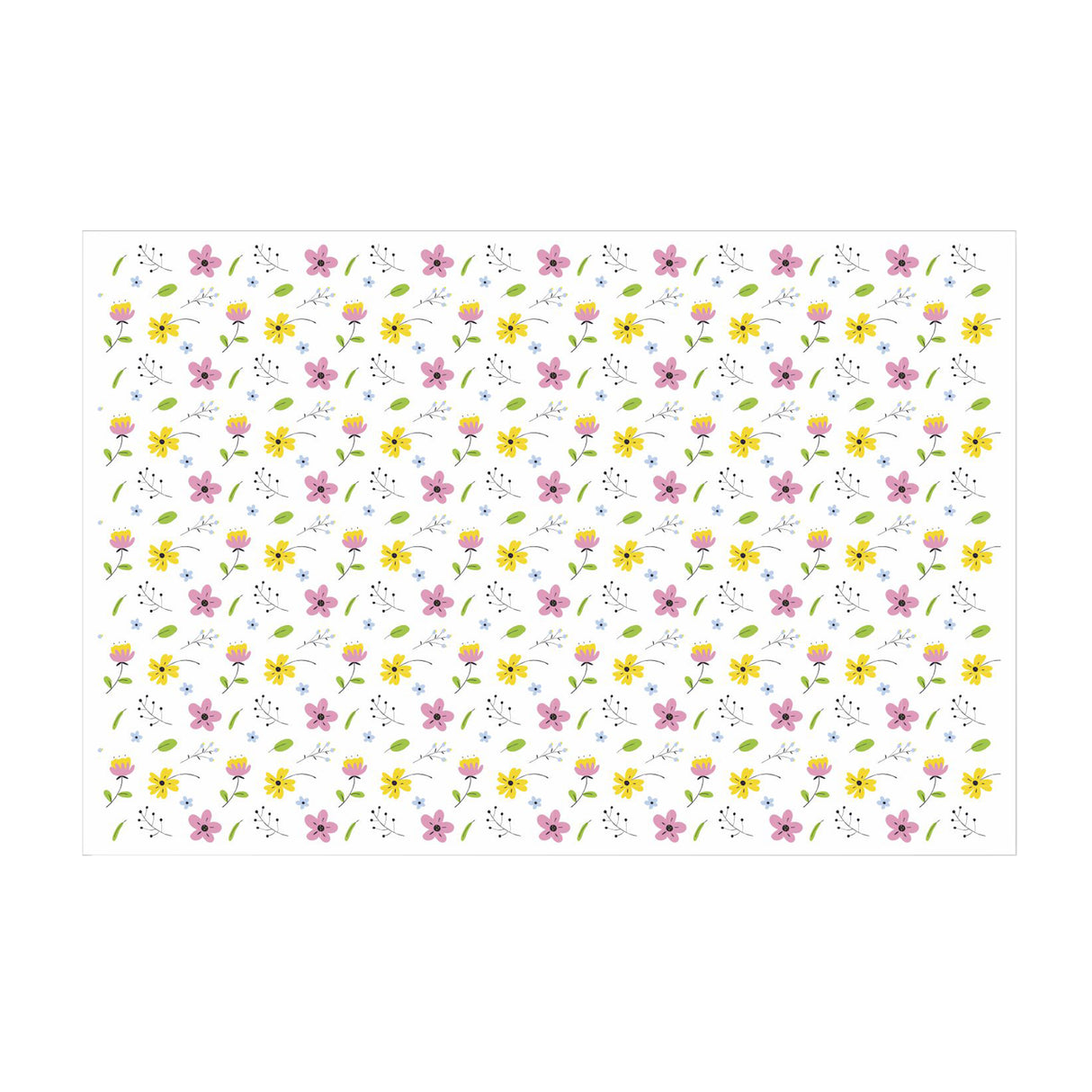 Tissue paper Garden Joy, open sheet, 17gsm – size 50x75cm