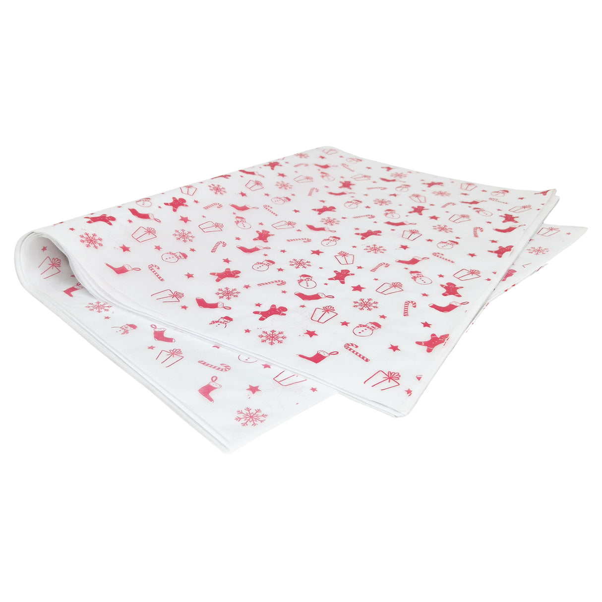 Tissue paper Gingerbread Parade Christmas, ream of sheets 17gsm – size 50x75cm