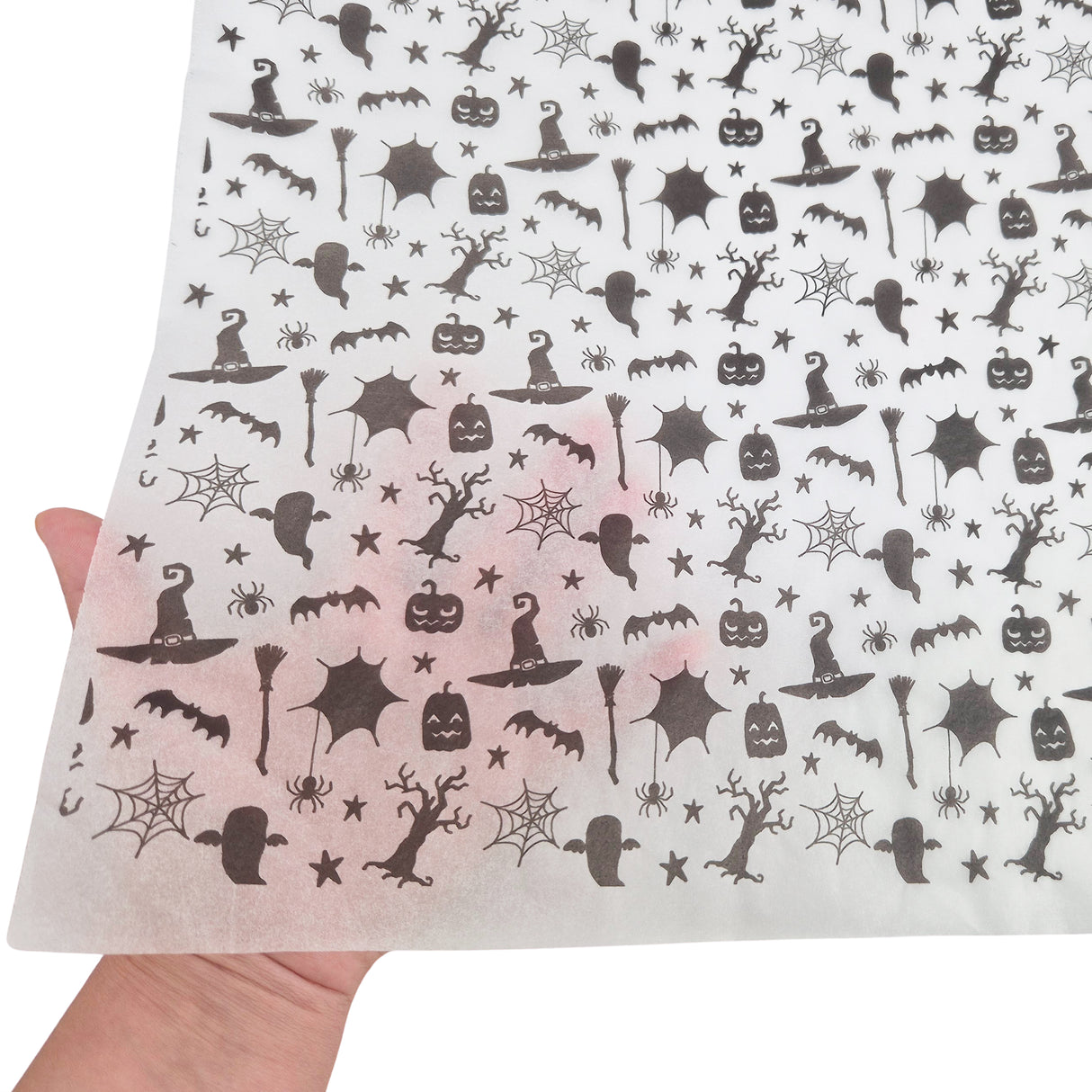 tissue paper Halloween Shadows, texture and transparency, 17gsm – size 50x75cm