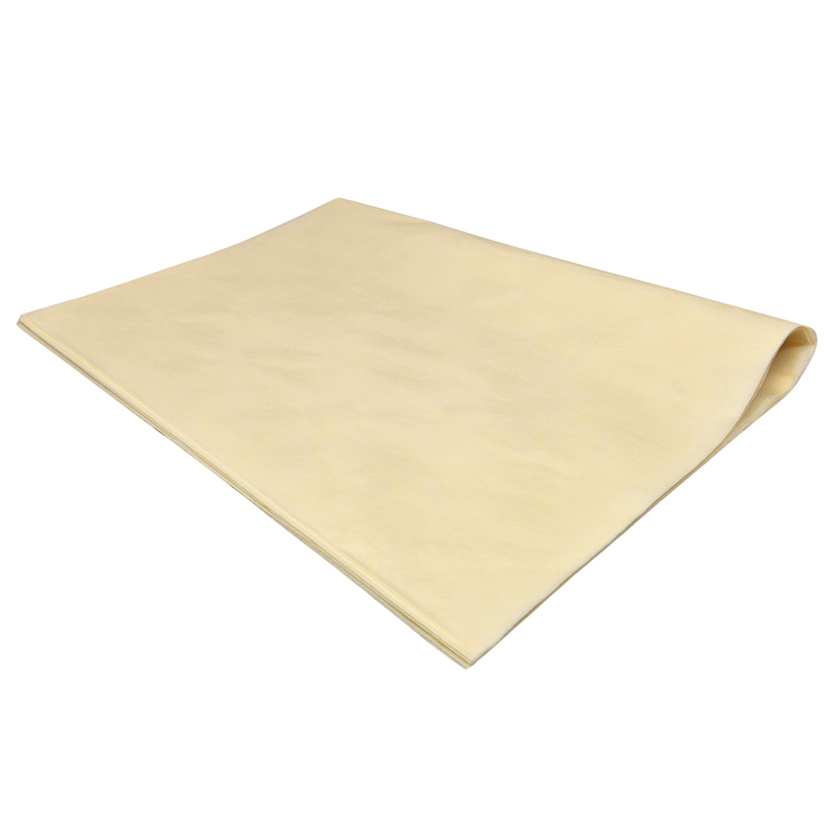 Plain tissue paper ivory, ream of folded sheets 17gsm – size 50x75cm