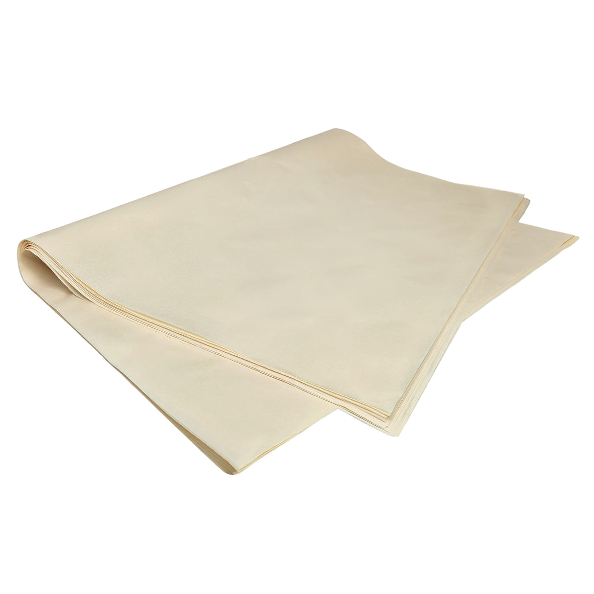 Plain tissue paper ivory, ream of sheets 28gsm – size 50x75cm