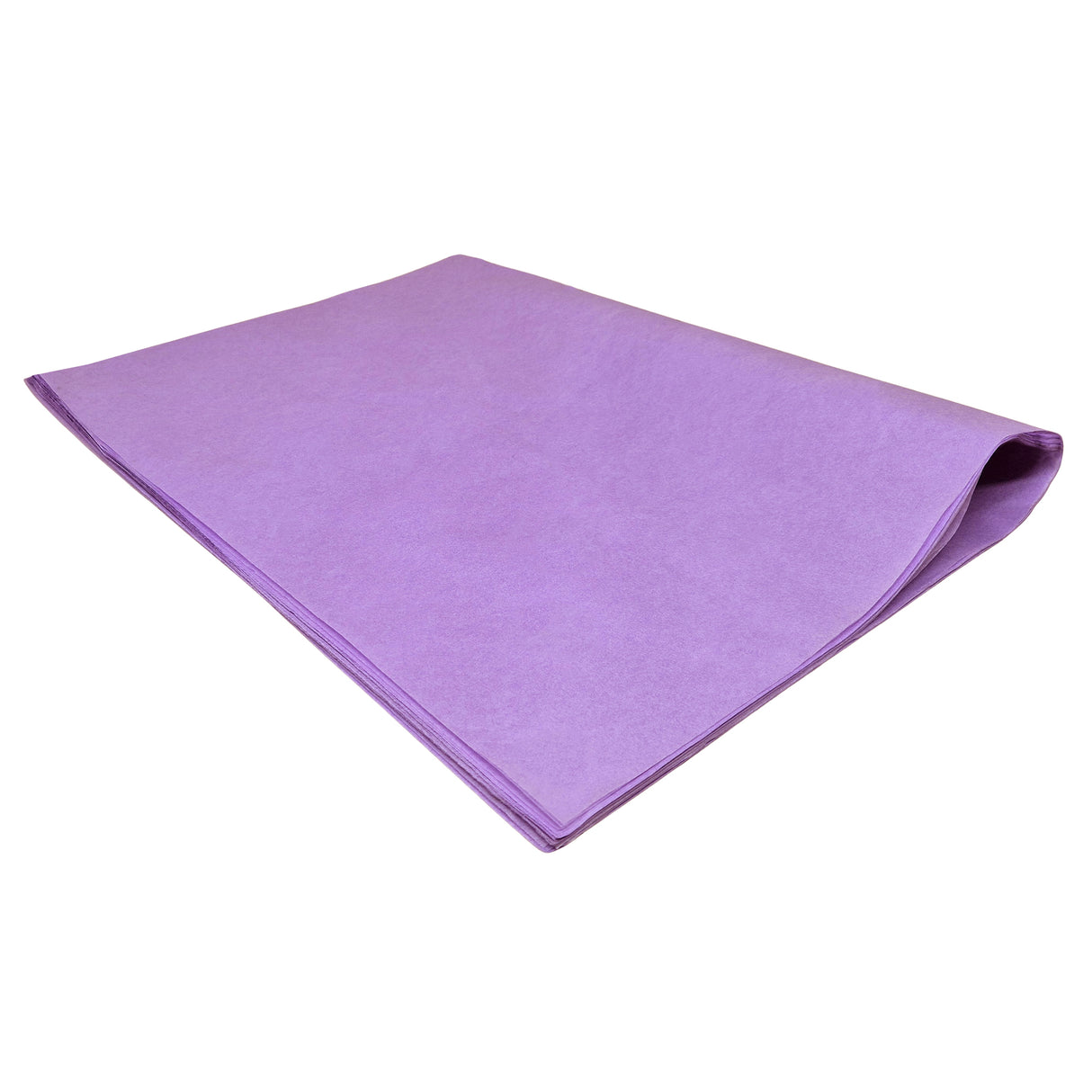 Plain tissue paper lavender, ream of folded sheets 17gsm – size 50x75cm
