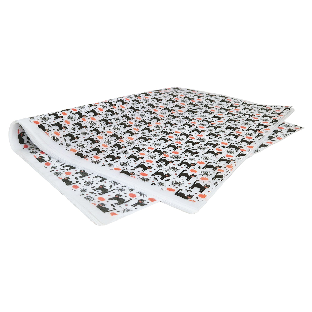 Tissue paper Lucky Black Cats, ream of sheets 17gsm – size 50x75cm