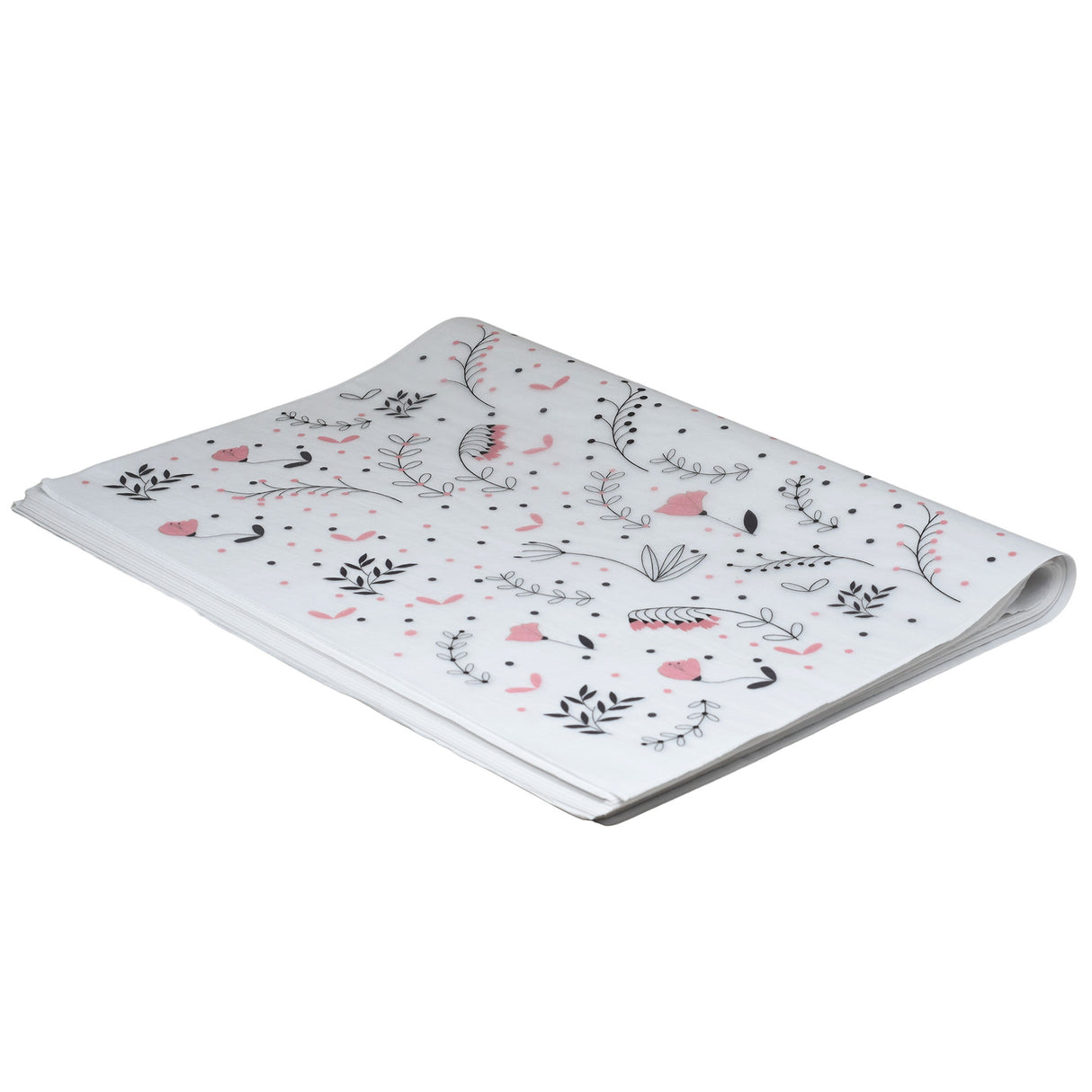 Tissue paper Mono Dots, ream of folded sheets 17gsm – size 50x75cm