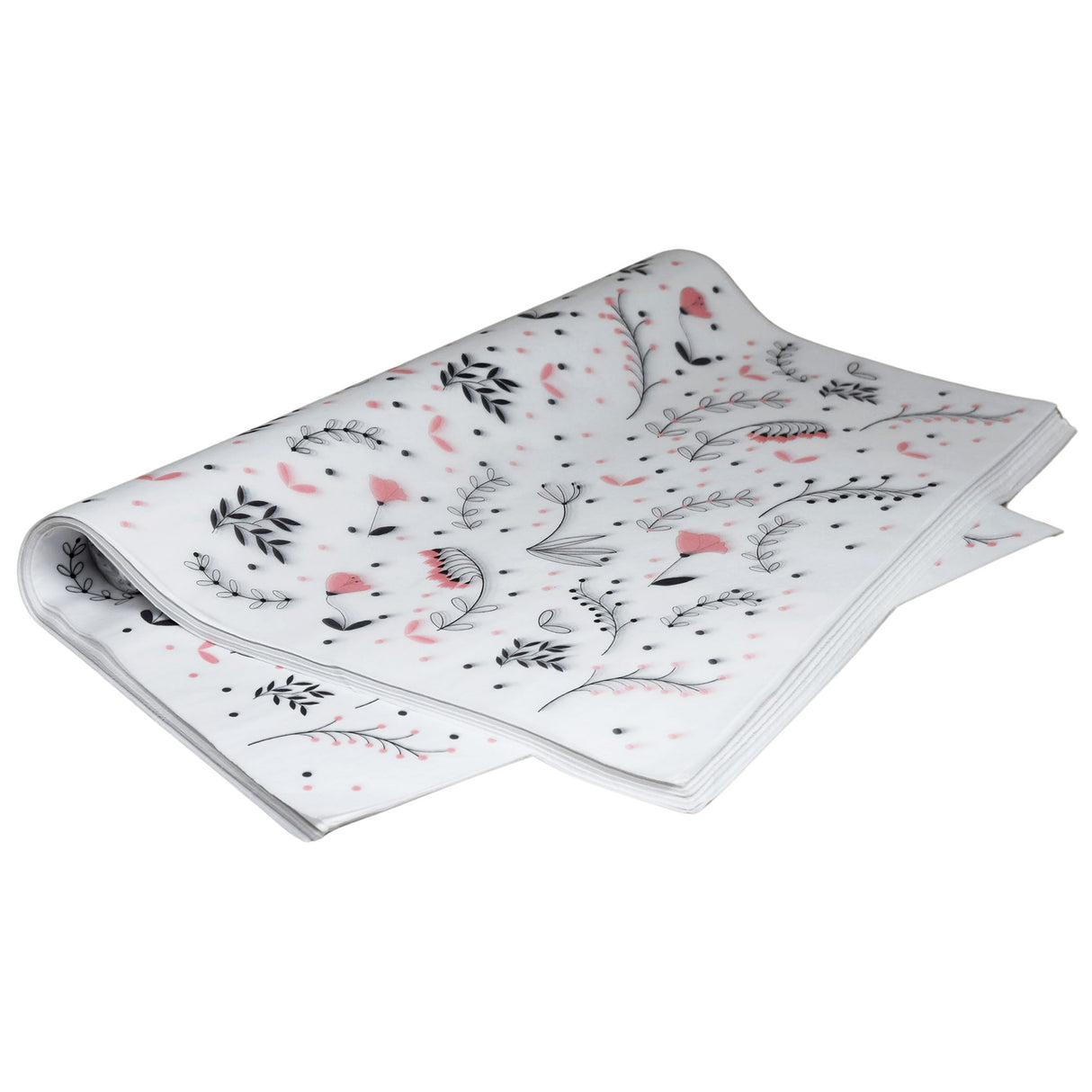 Tissue paper Mono Dots, ream of sheets 17gsm – size 50x75cm