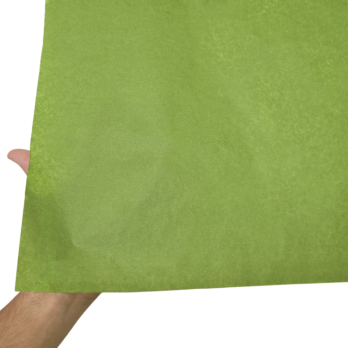 Plain tissue paper olive-green, texture and transparency, 28gsm – size 50x75cm