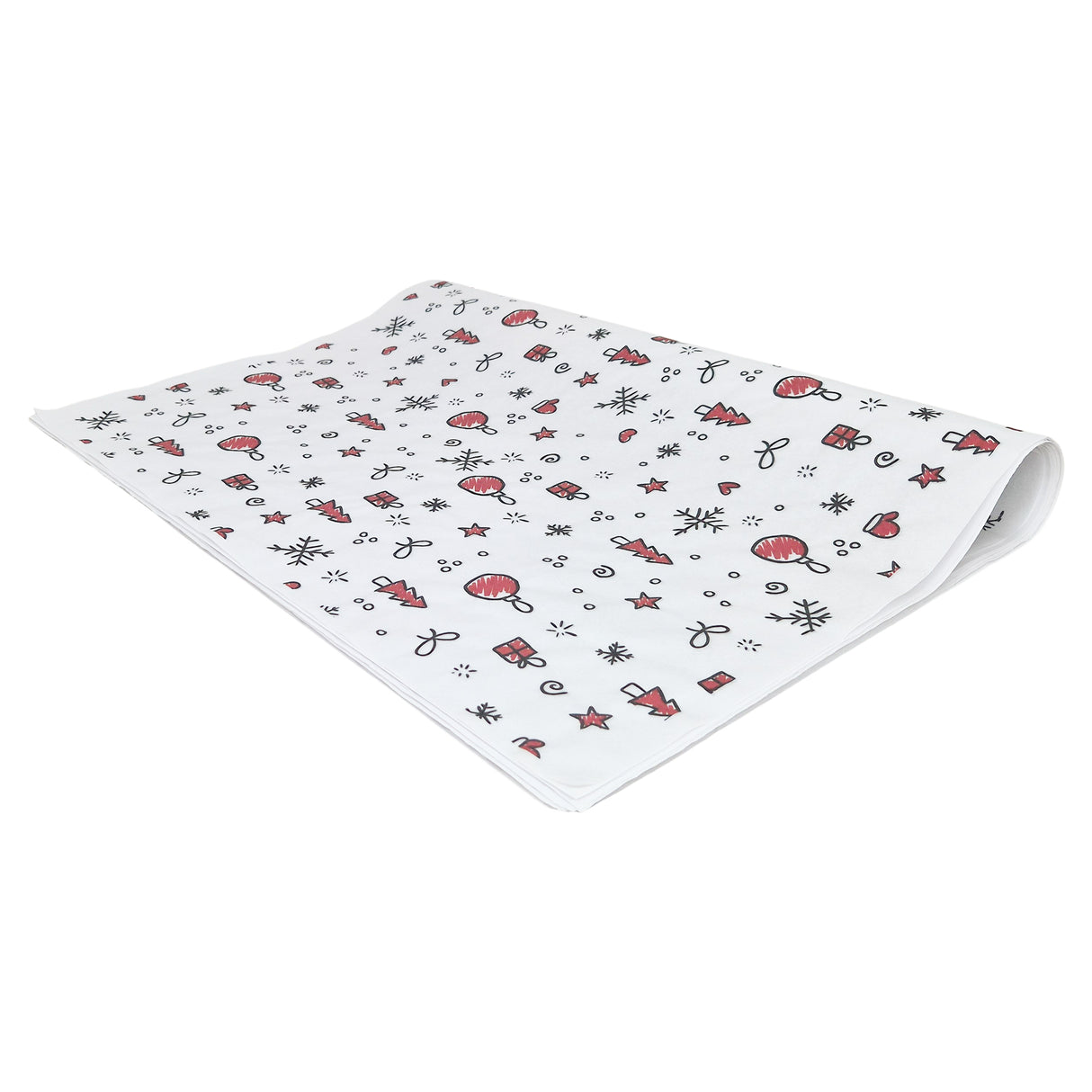 Tissue paper Ornament Fiesta Christmas, ream of folded sheets 28gsm – size 50x75cm