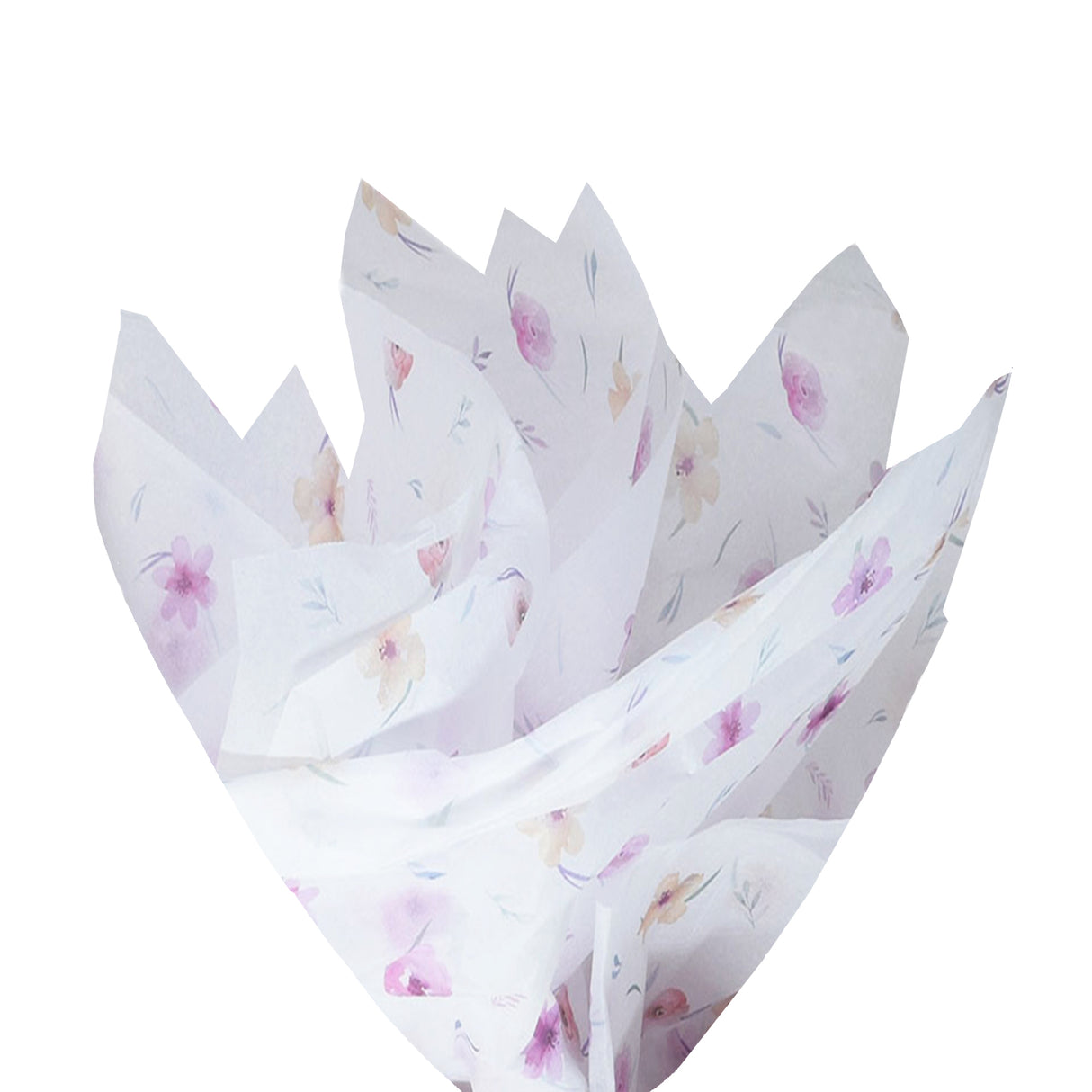 Tissue paper Pastel Dream, fan arrangement, 17gsm – size 50x75cm