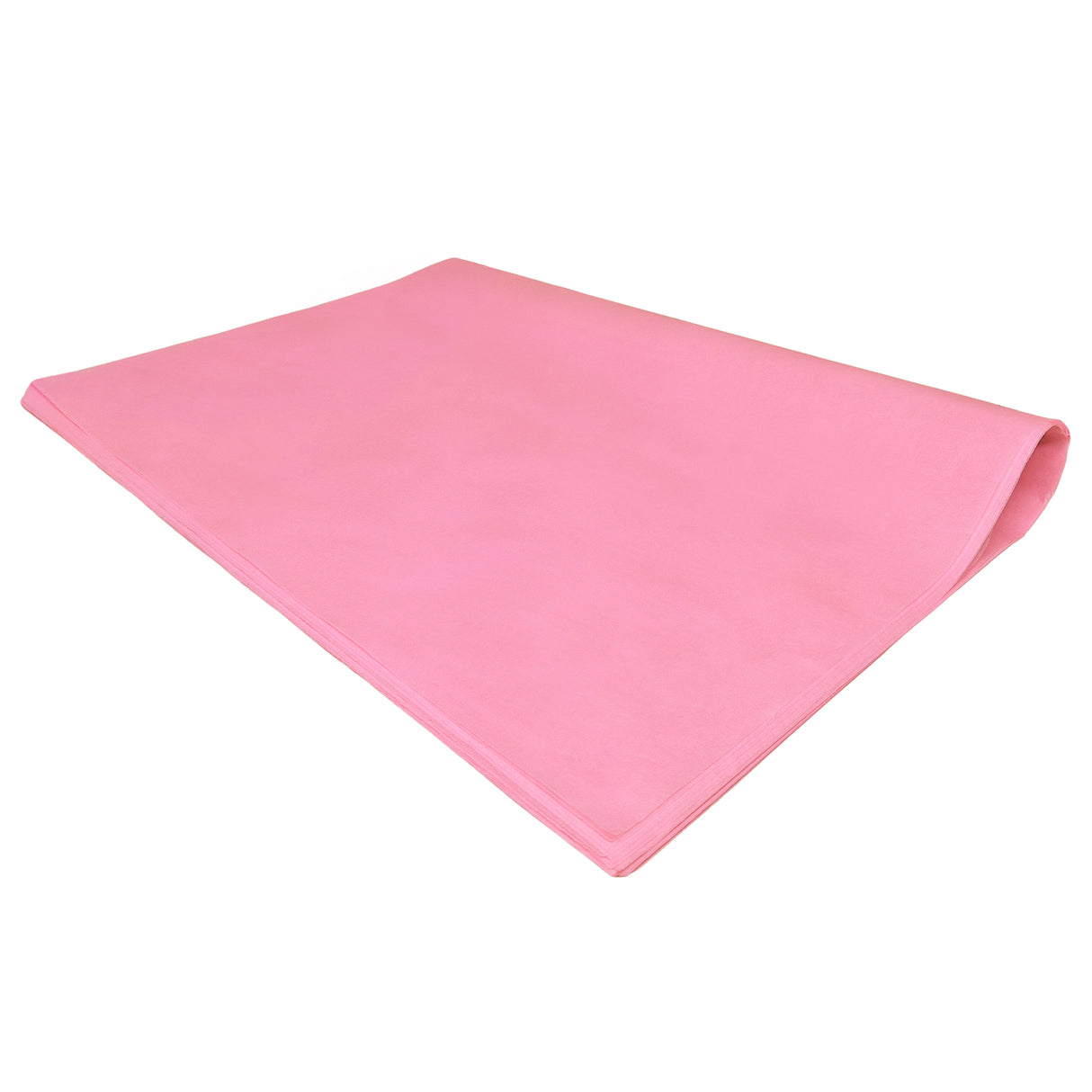 Plain tissue paper pastel-pink, ream of folded sheets 17gsm – size 50x75cm