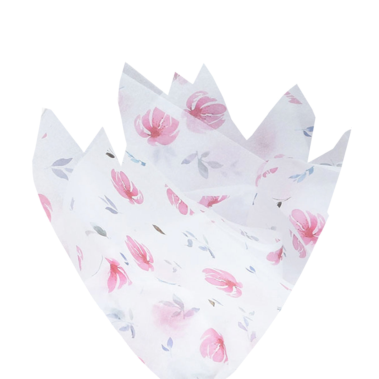 Tissue paper Peony Mist, fan arrangement, 17gsm – size 50x75cm